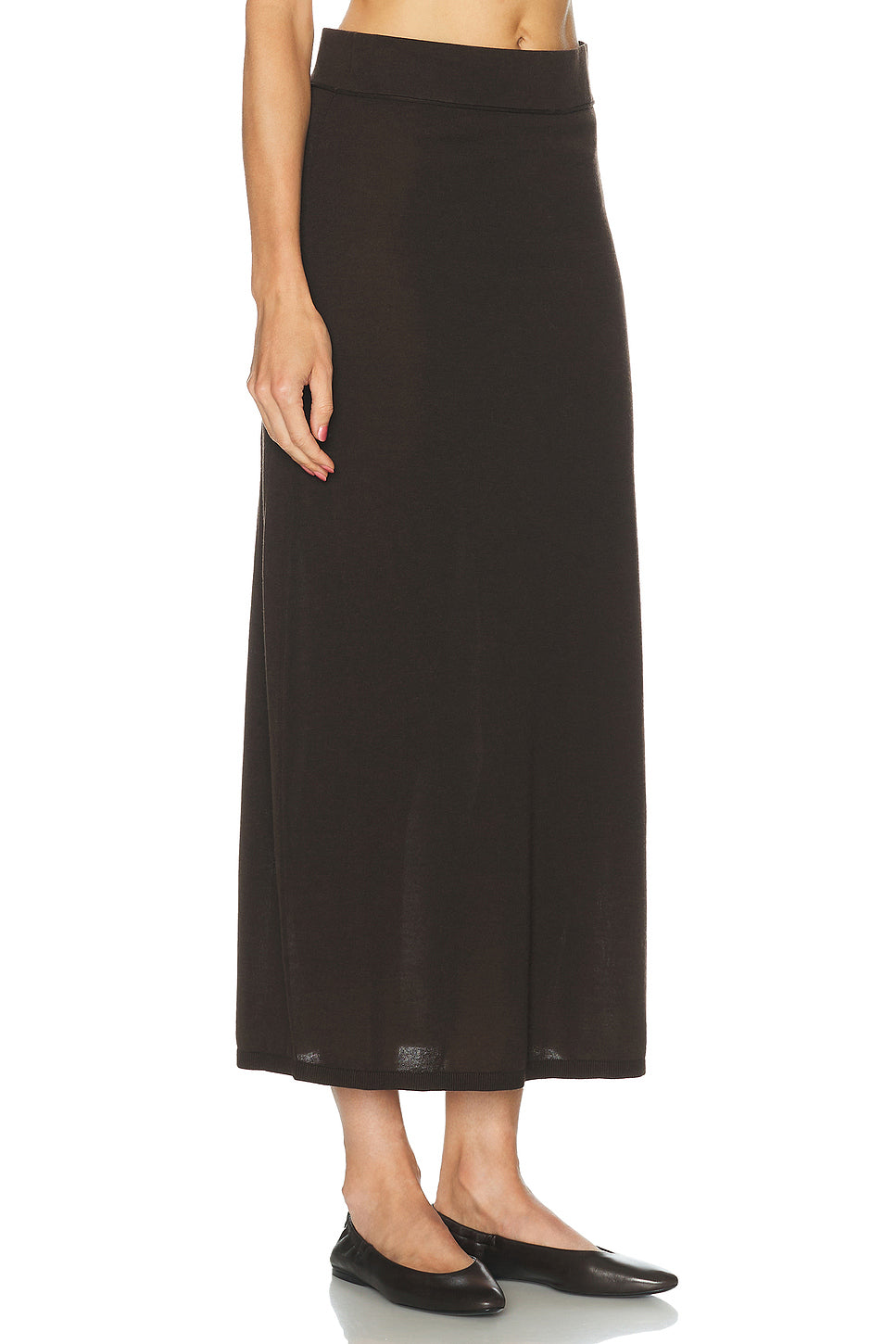 Long Knit Skirt