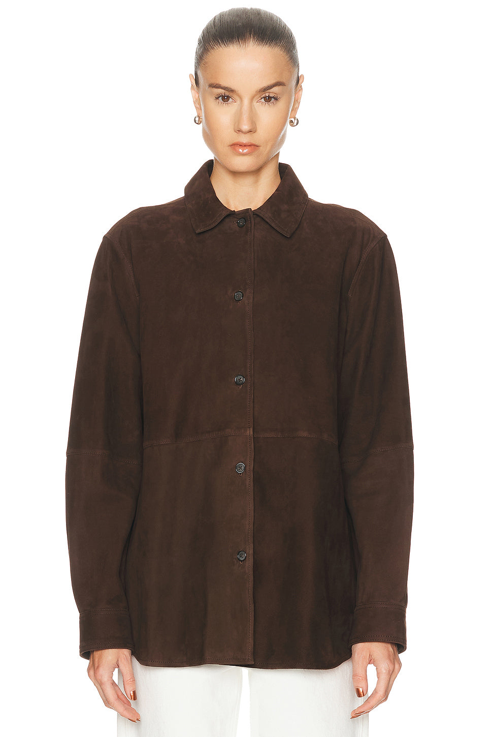 Soft Suede Overshirt