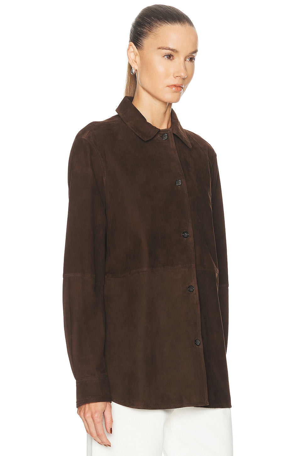Soft Suede Overshirt