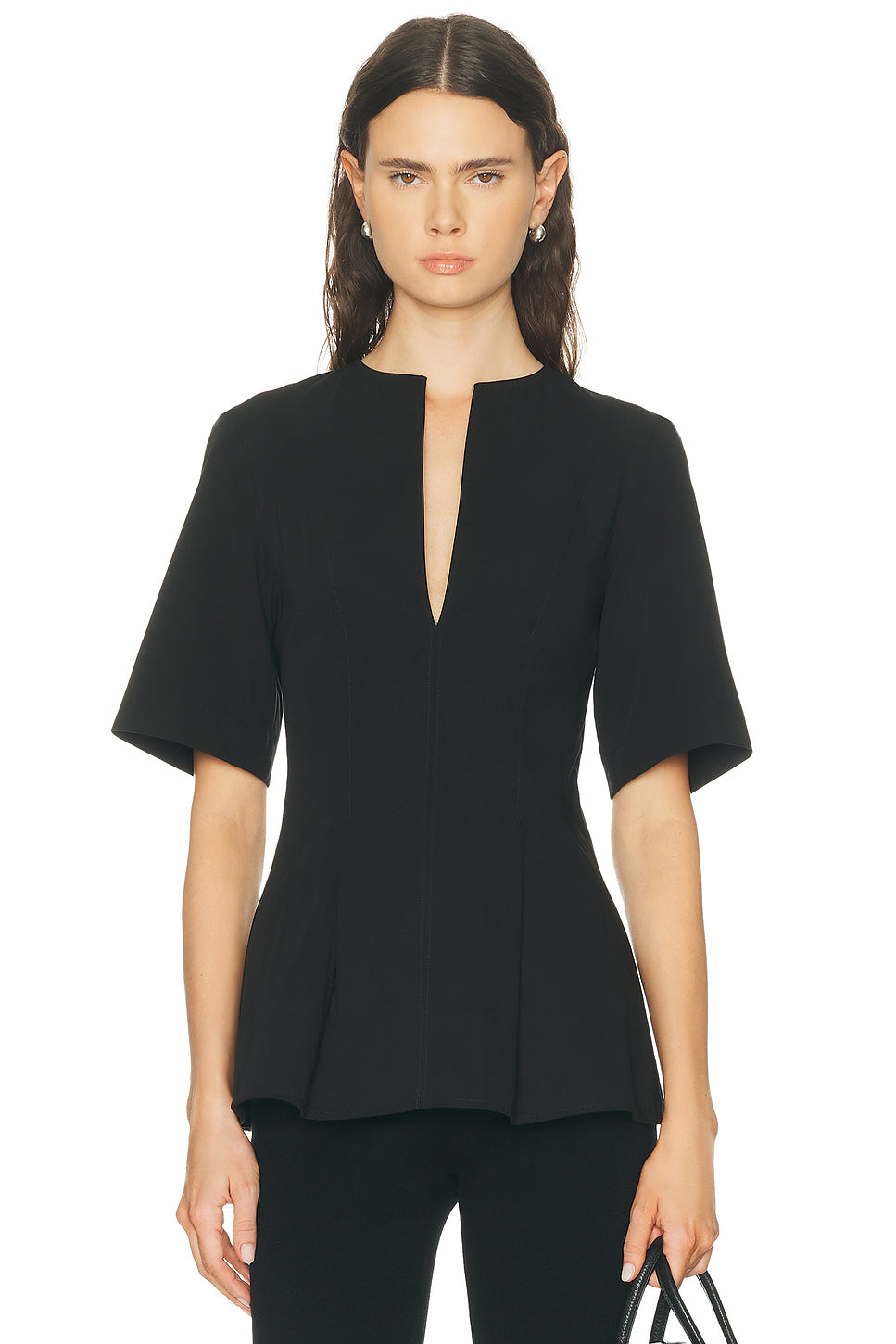 Tailored Cotton Top