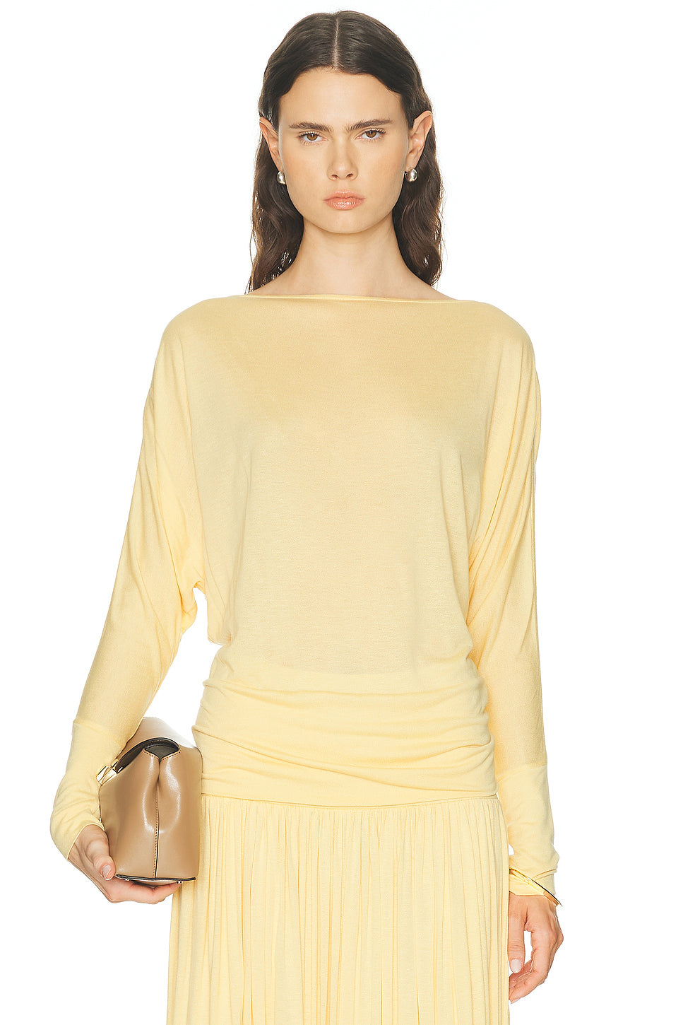 Boatneck Jersey Top
