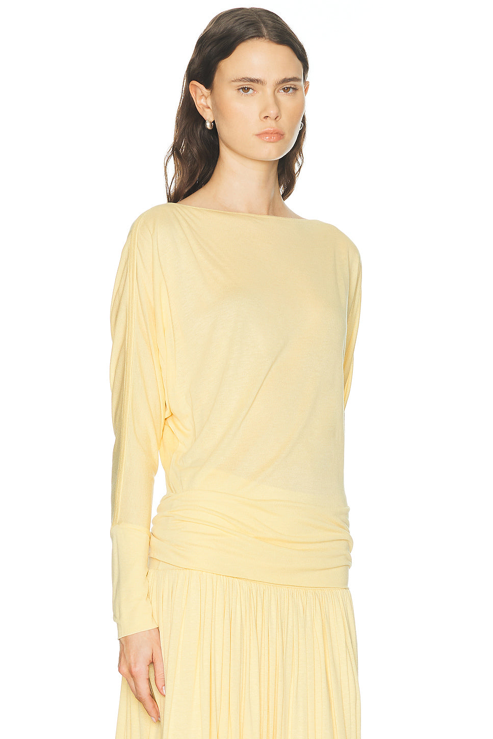 Boatneck Jersey Top
