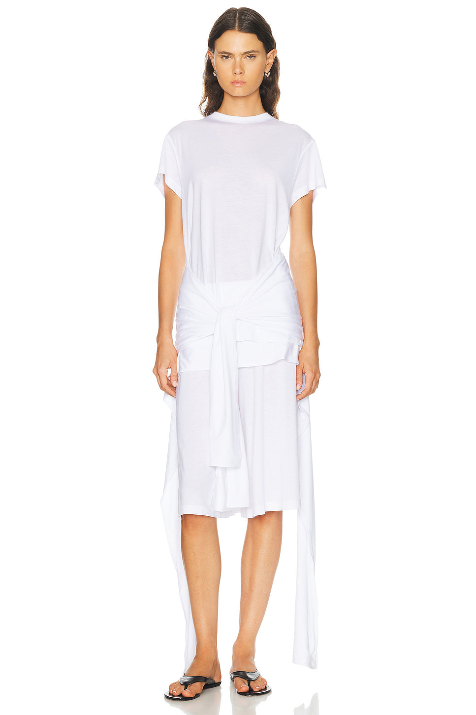 Tie Waist Jersey Top