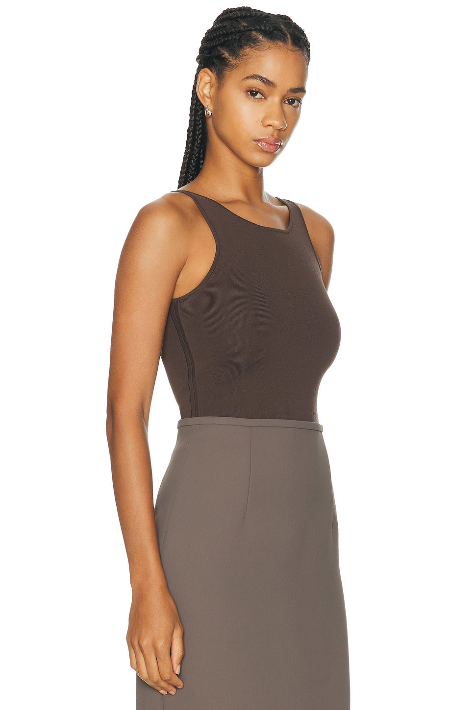 Classic Compact Knit Tank Top