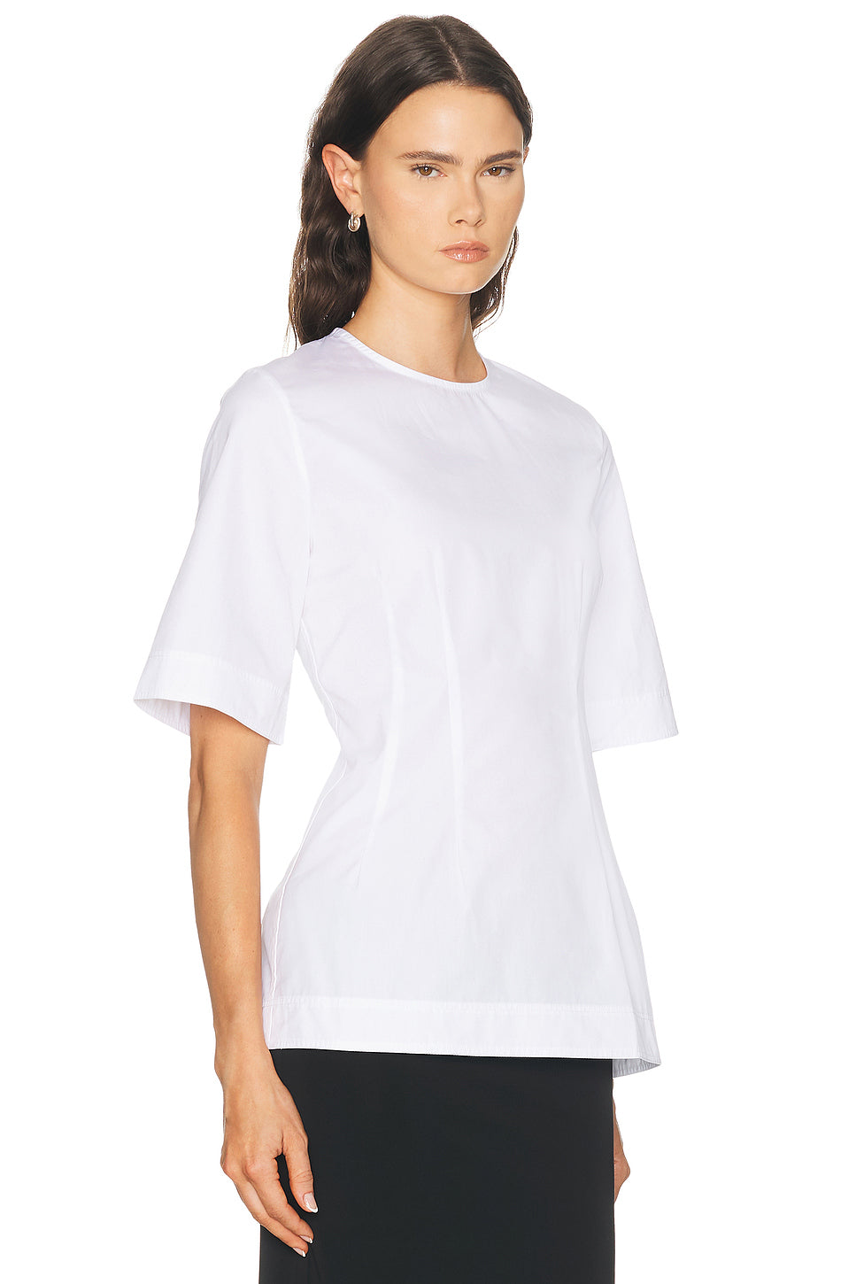Sculptural Cotton Tee