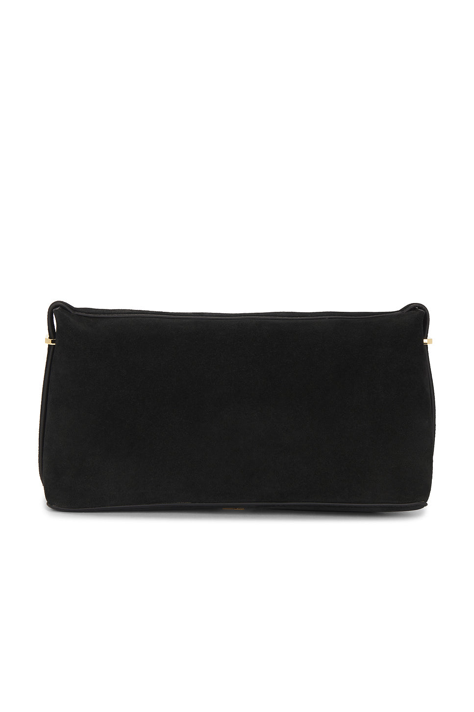 Suede Scoop Clutch