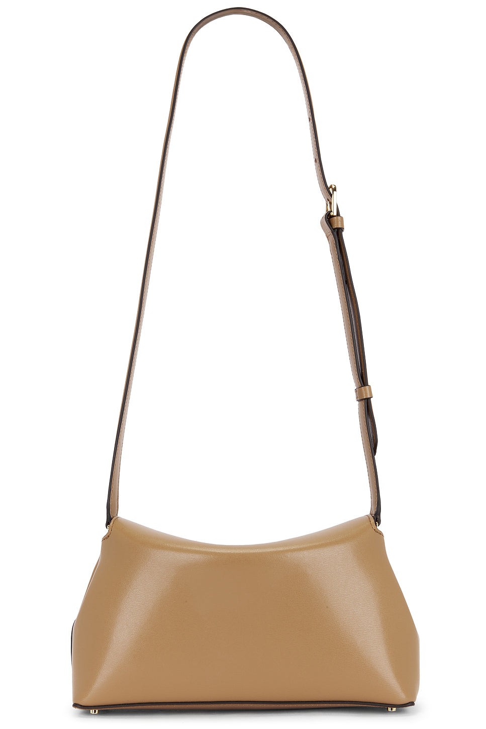 T-Lock Leather Clutch
