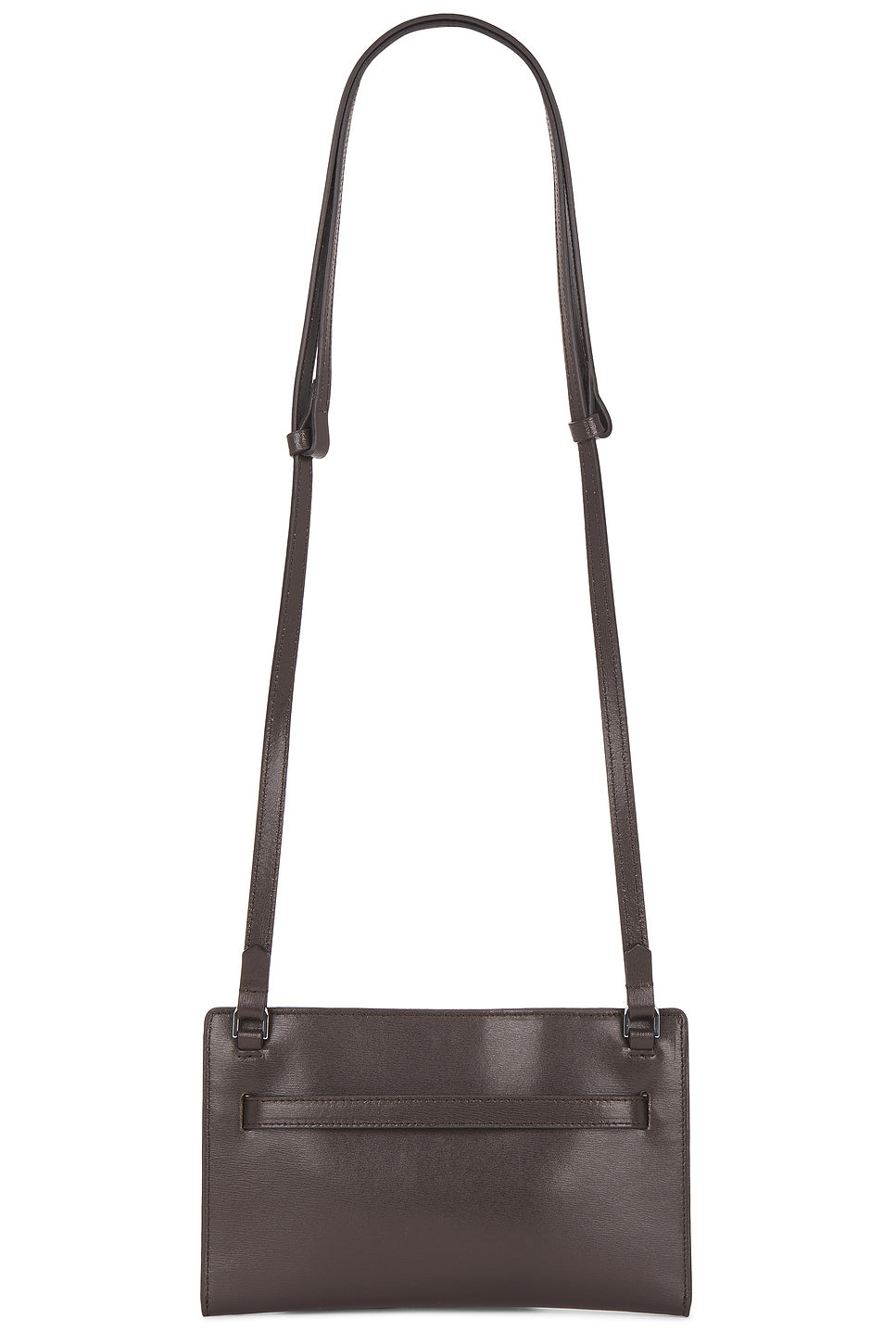 Belted Leather Crossbody Bag
