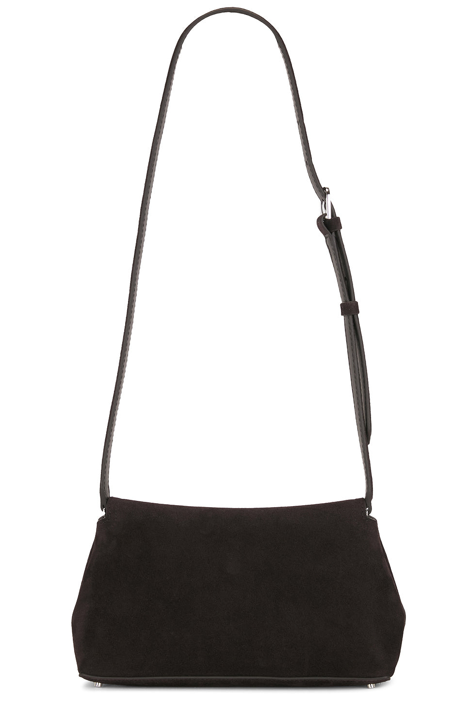T-Lock Suede Clutch