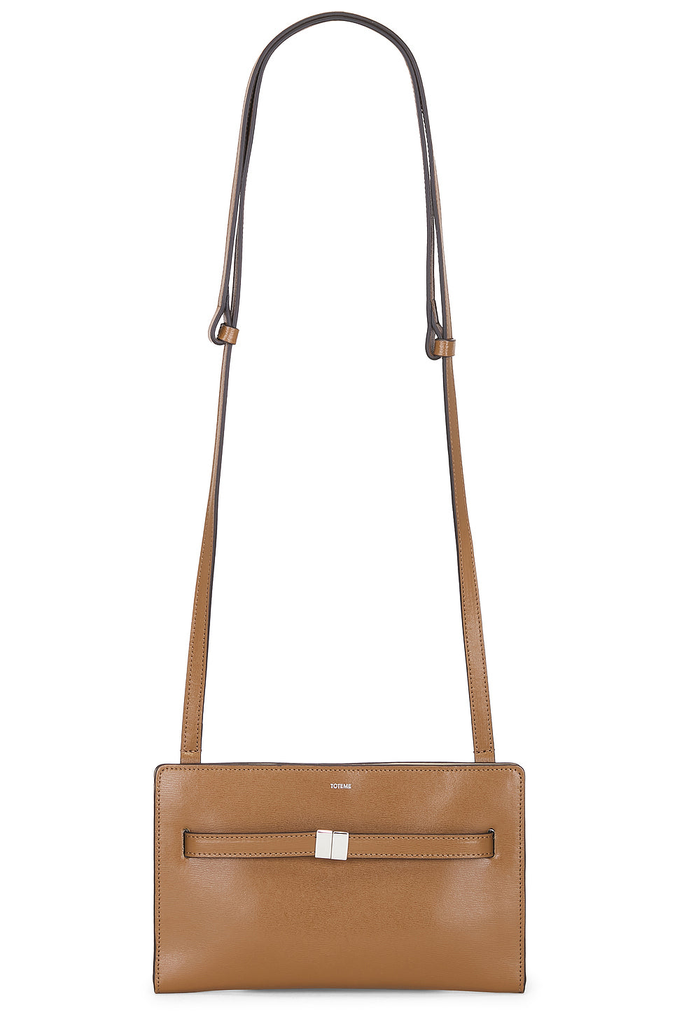 Belted Leather Crossbody Bag