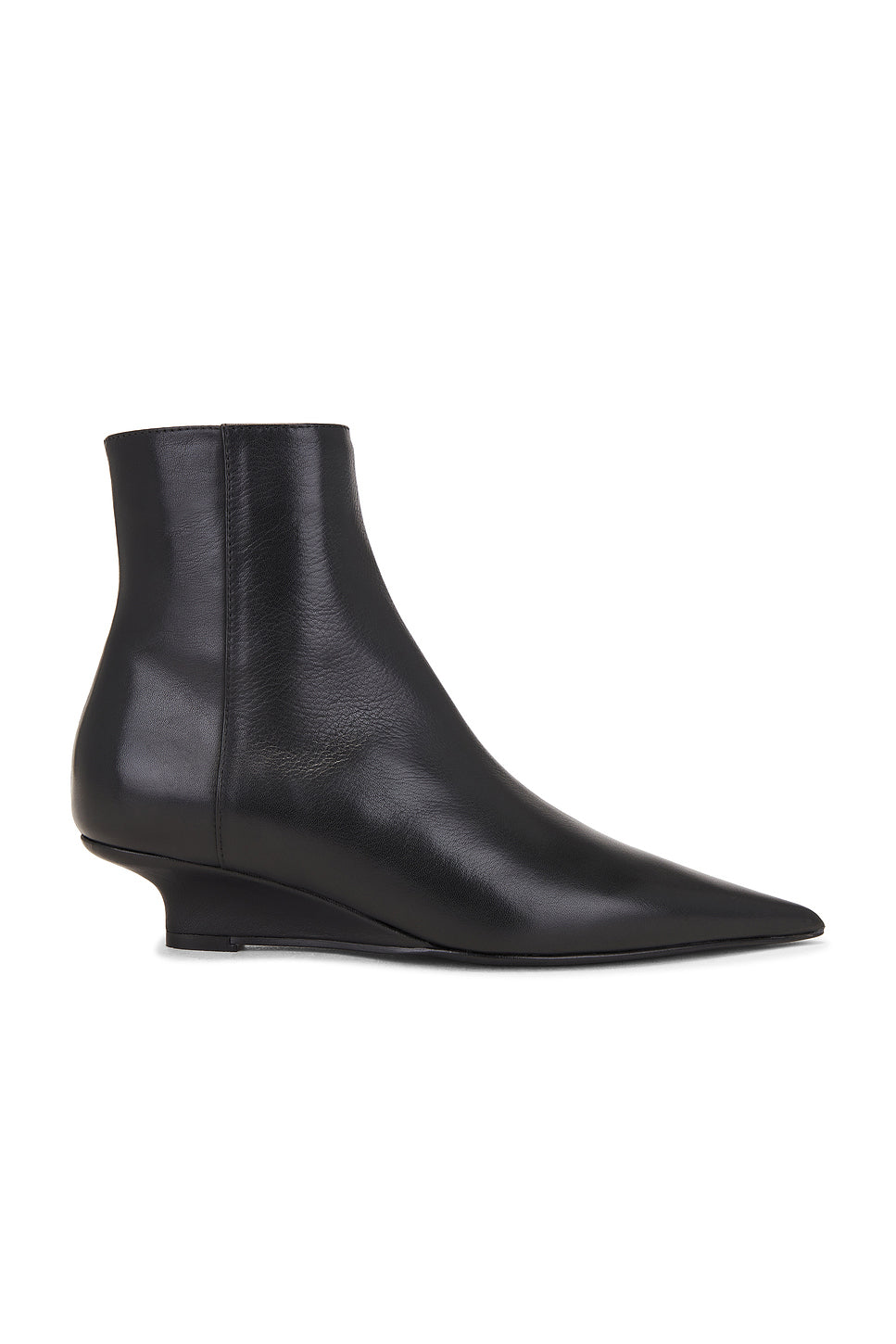 Sharp Leather Ankle Boot