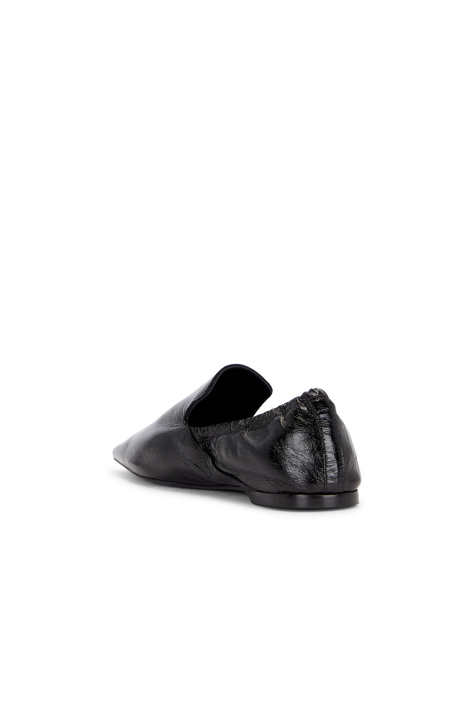 Elastic Back Leather Loafer