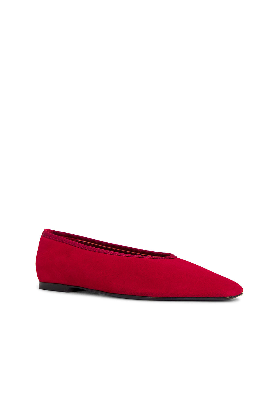 Minimalist Suede Ballerina Flat