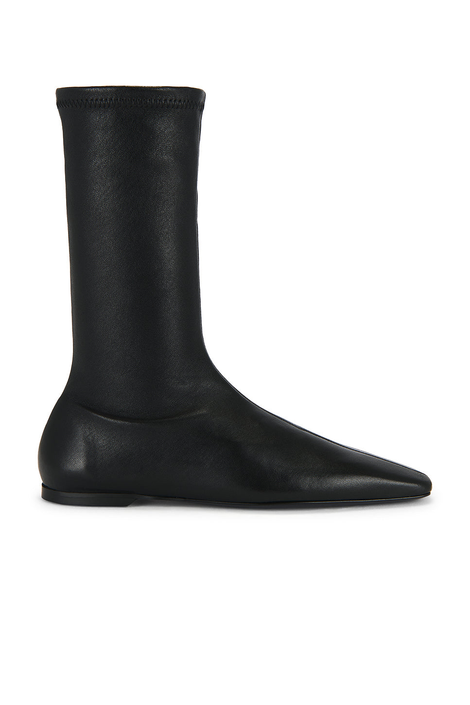 Nappa Leather Sock Boot