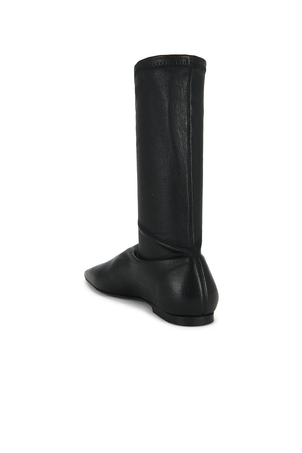 Nappa Leather Sock Boot