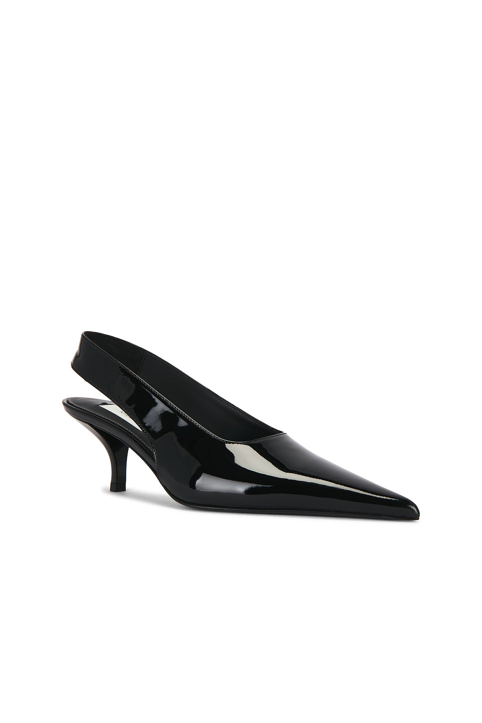 Classic Patent Slingback Heel