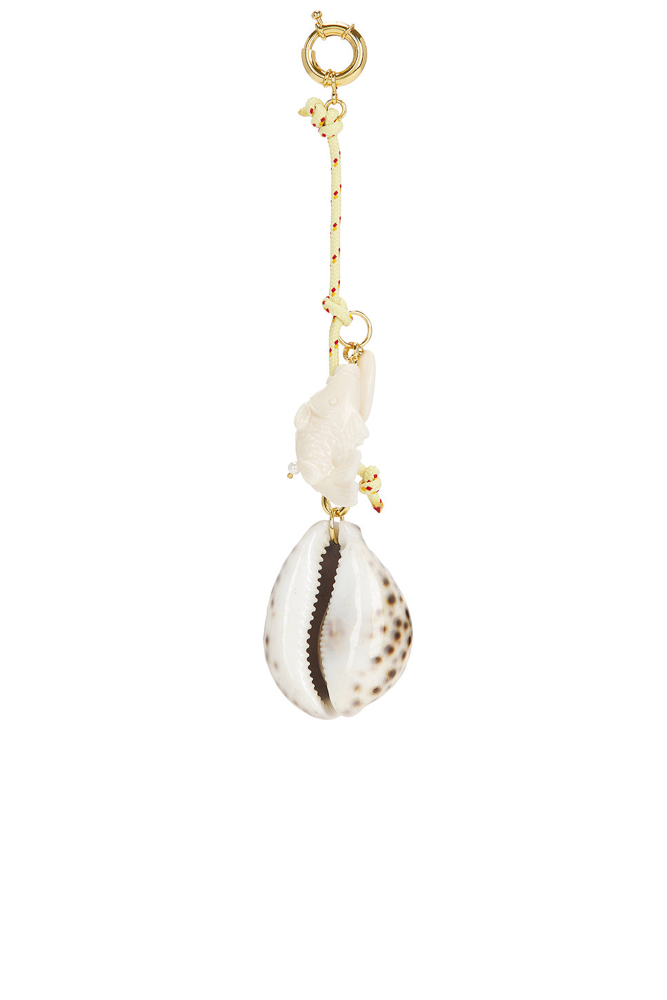 Rope & Shells Rope Keychain