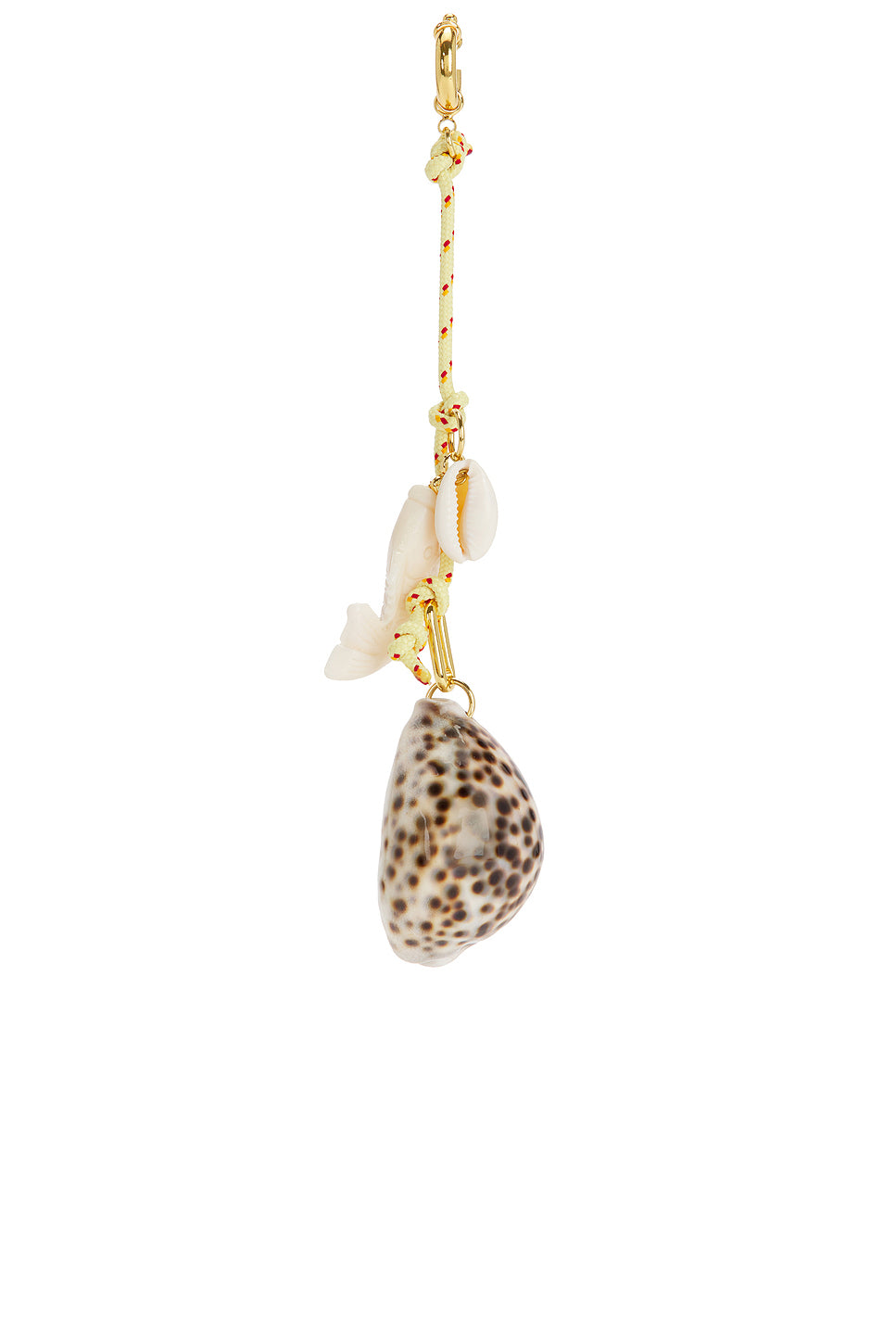 Rope & Shells Rope Keychain