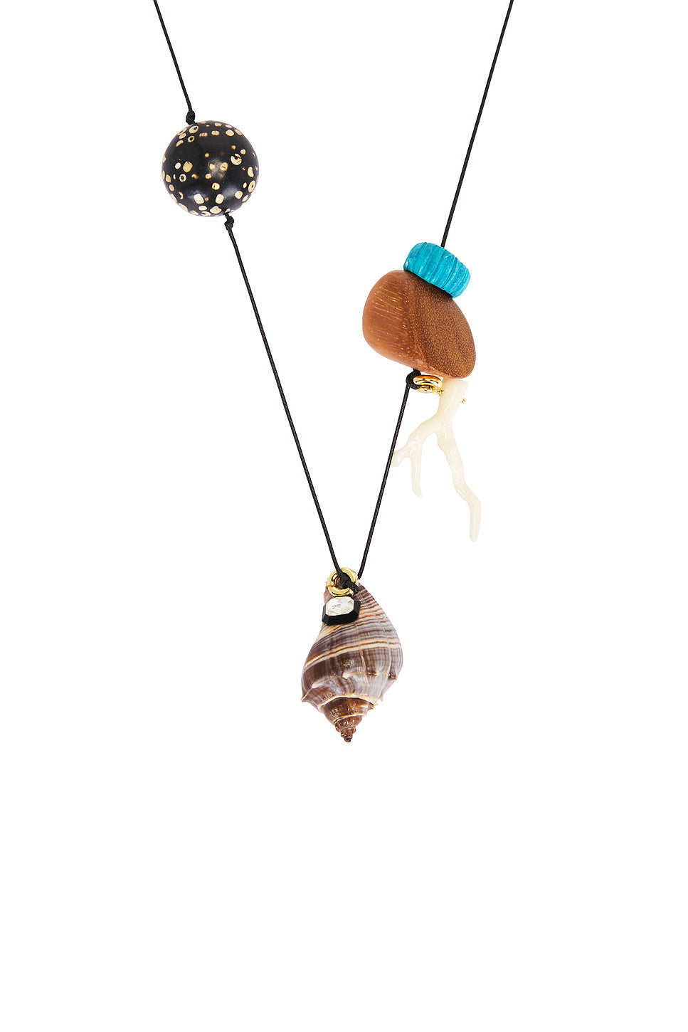 Charms And Shells Necklace