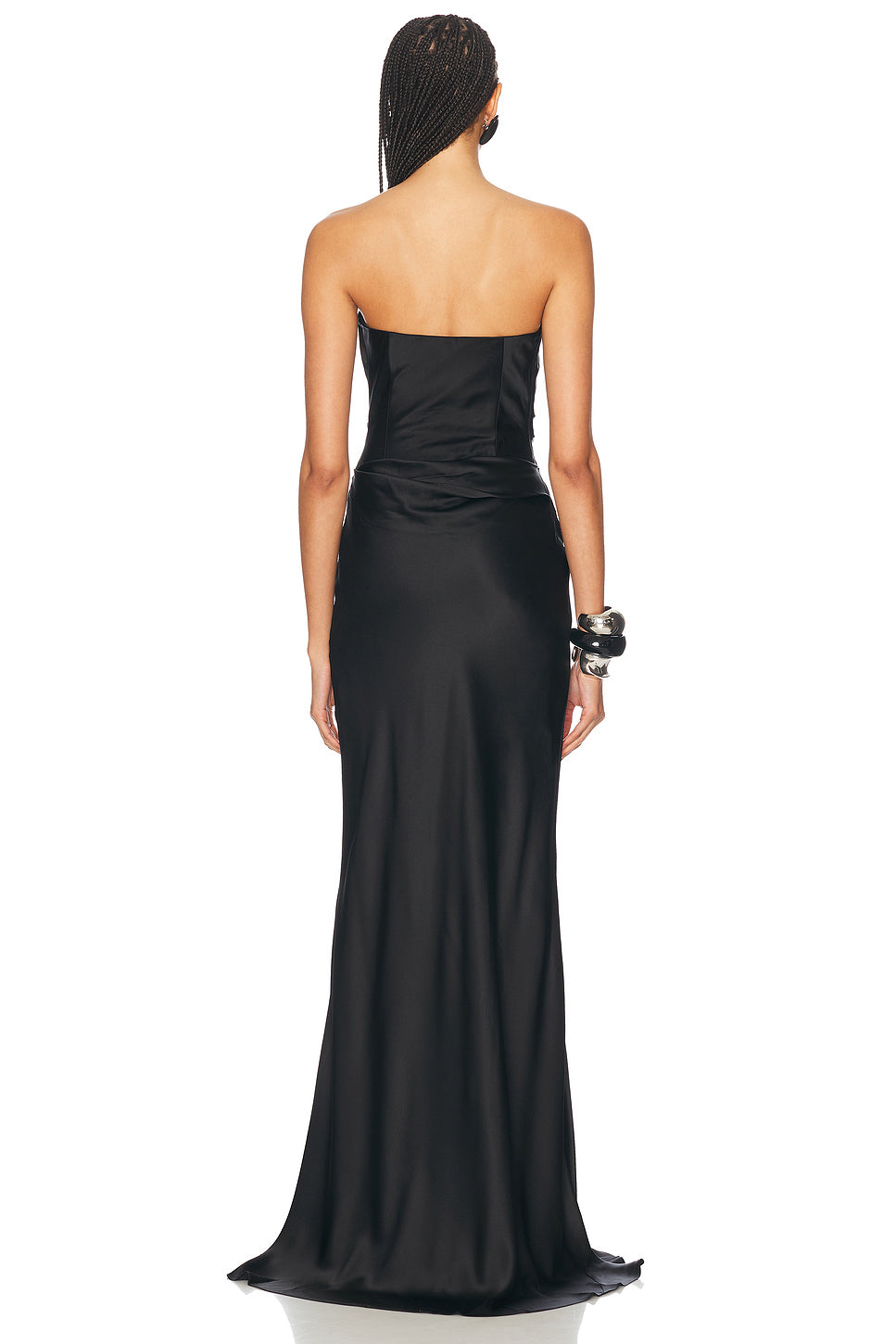 Cowl Bustier Gown