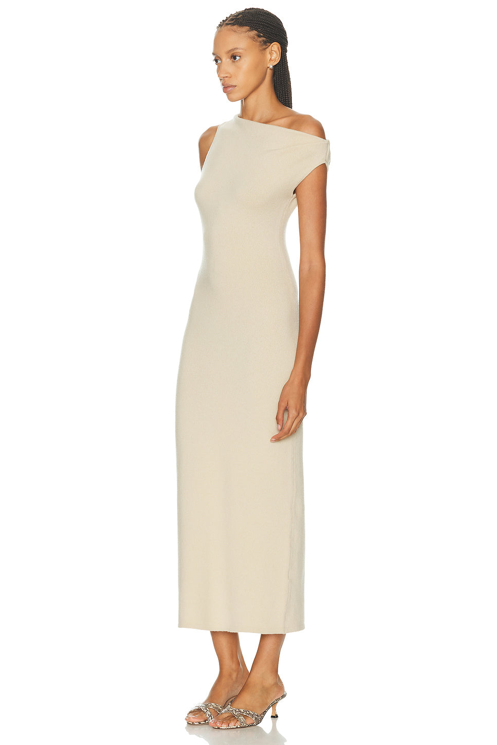 Asymmetrical Twist Dress