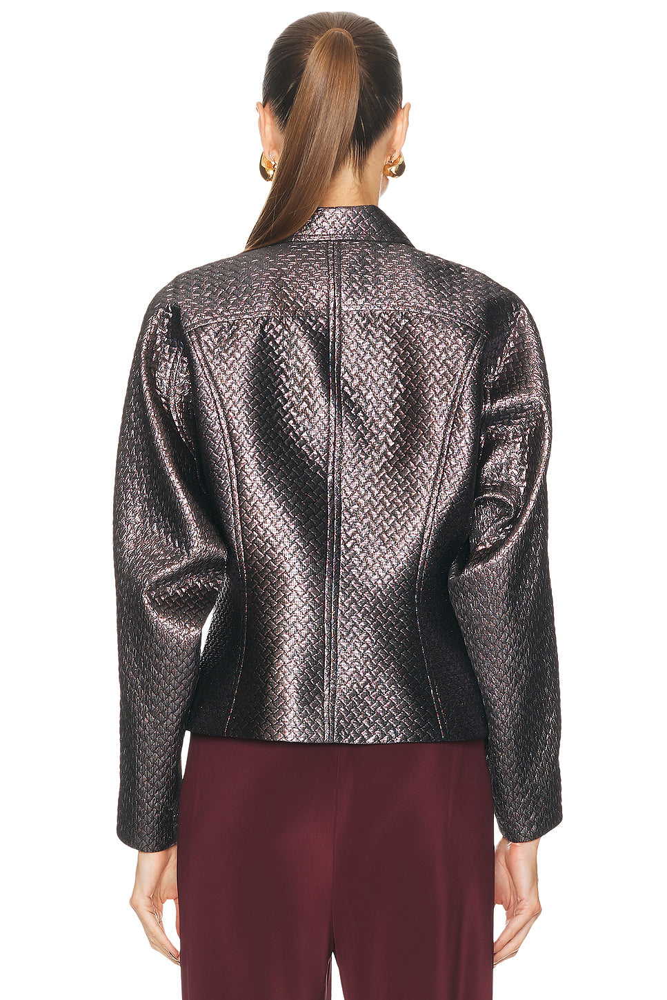 Double Zip Fitted Jacket