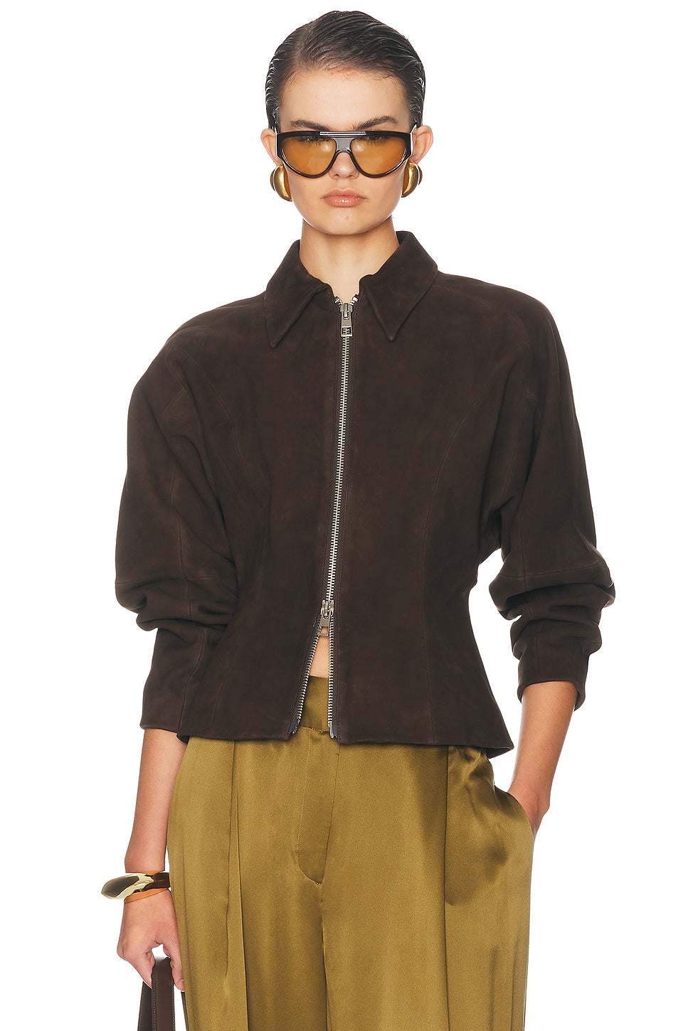 Fitted Leather Jacket