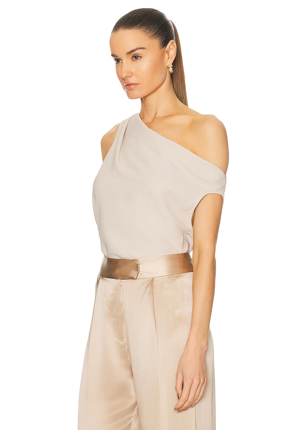 Asymmetric Cowl Top