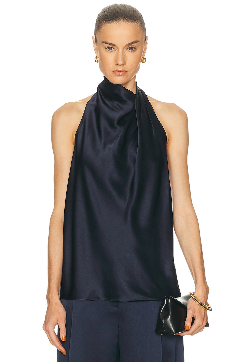 Draped Halter Top