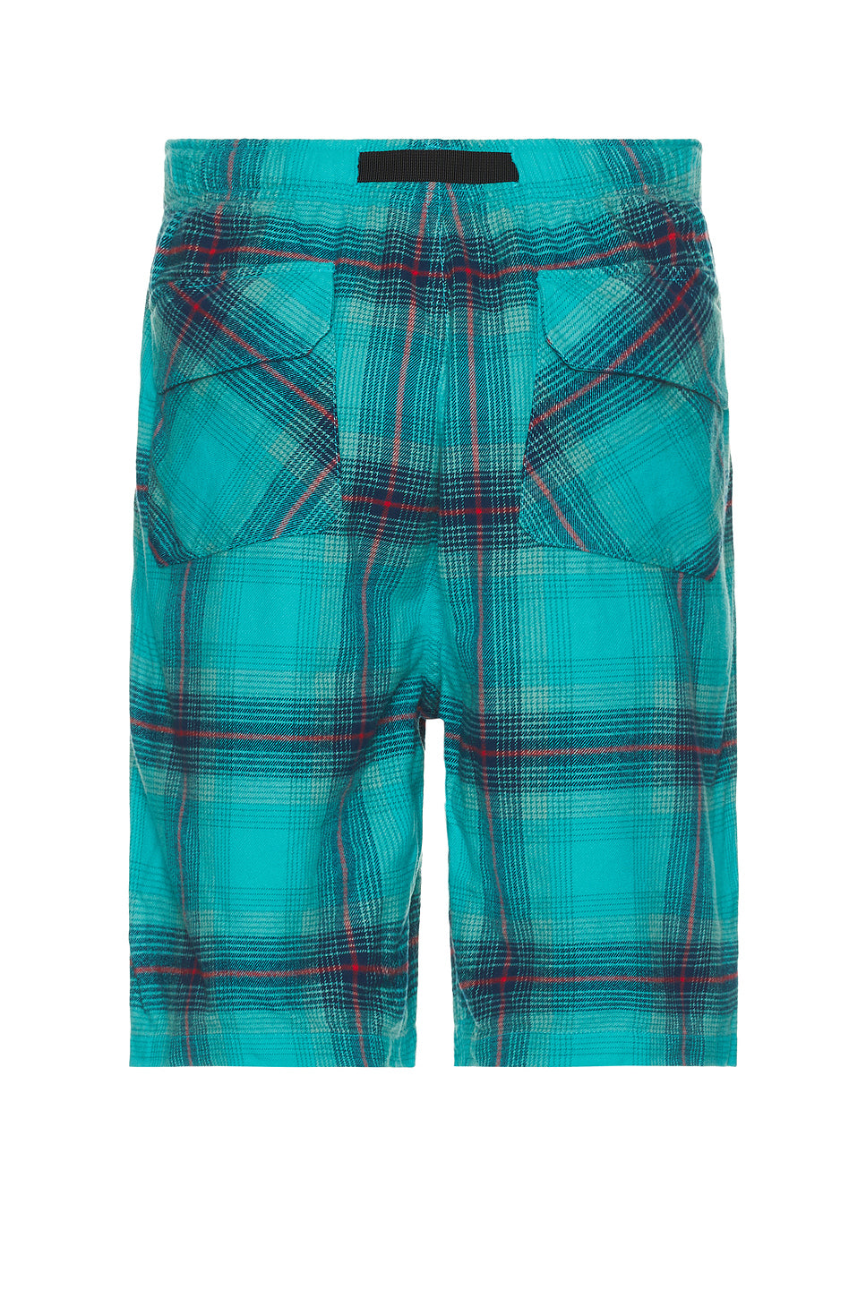 Belted Check Short