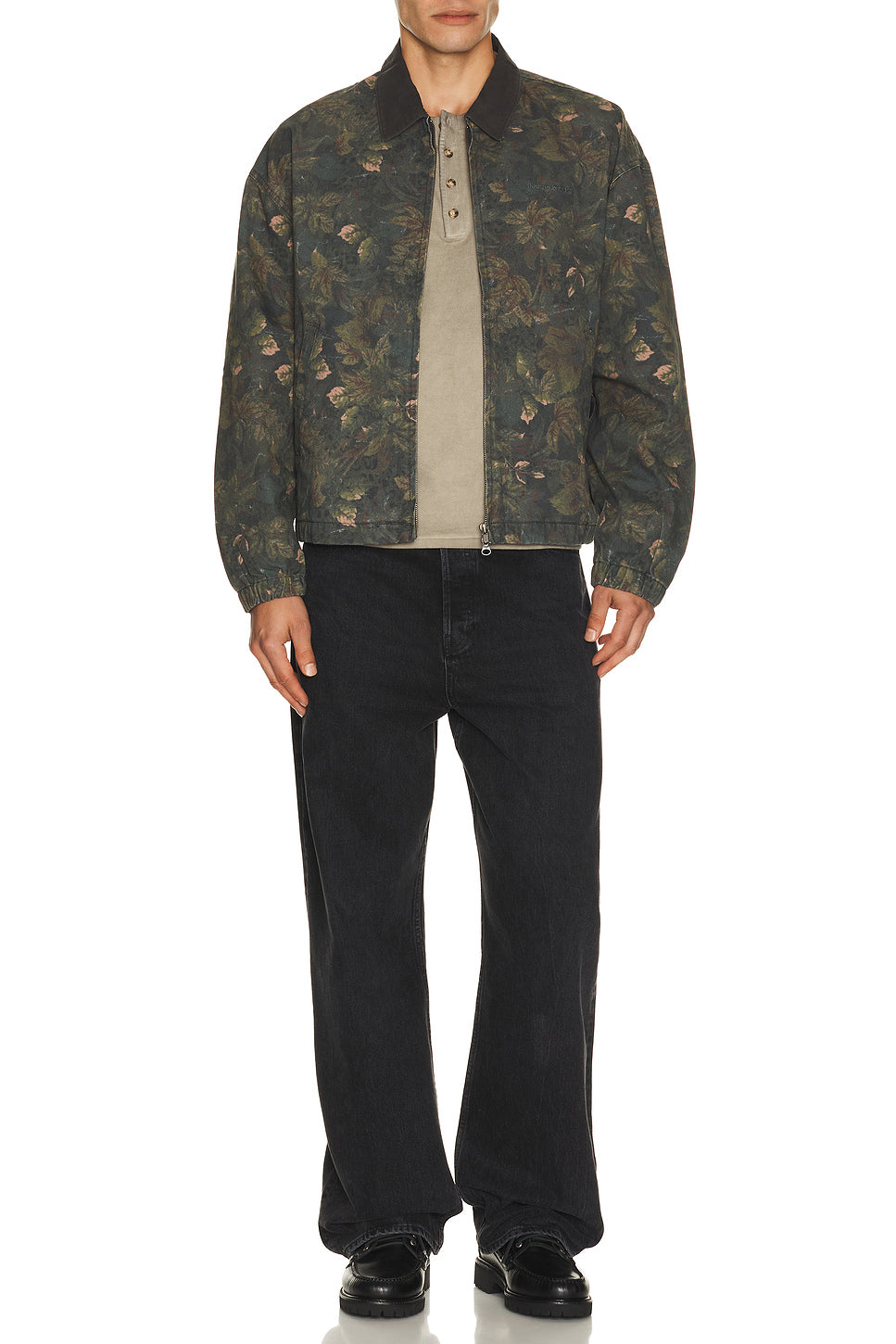 Denim Blouson Jacket