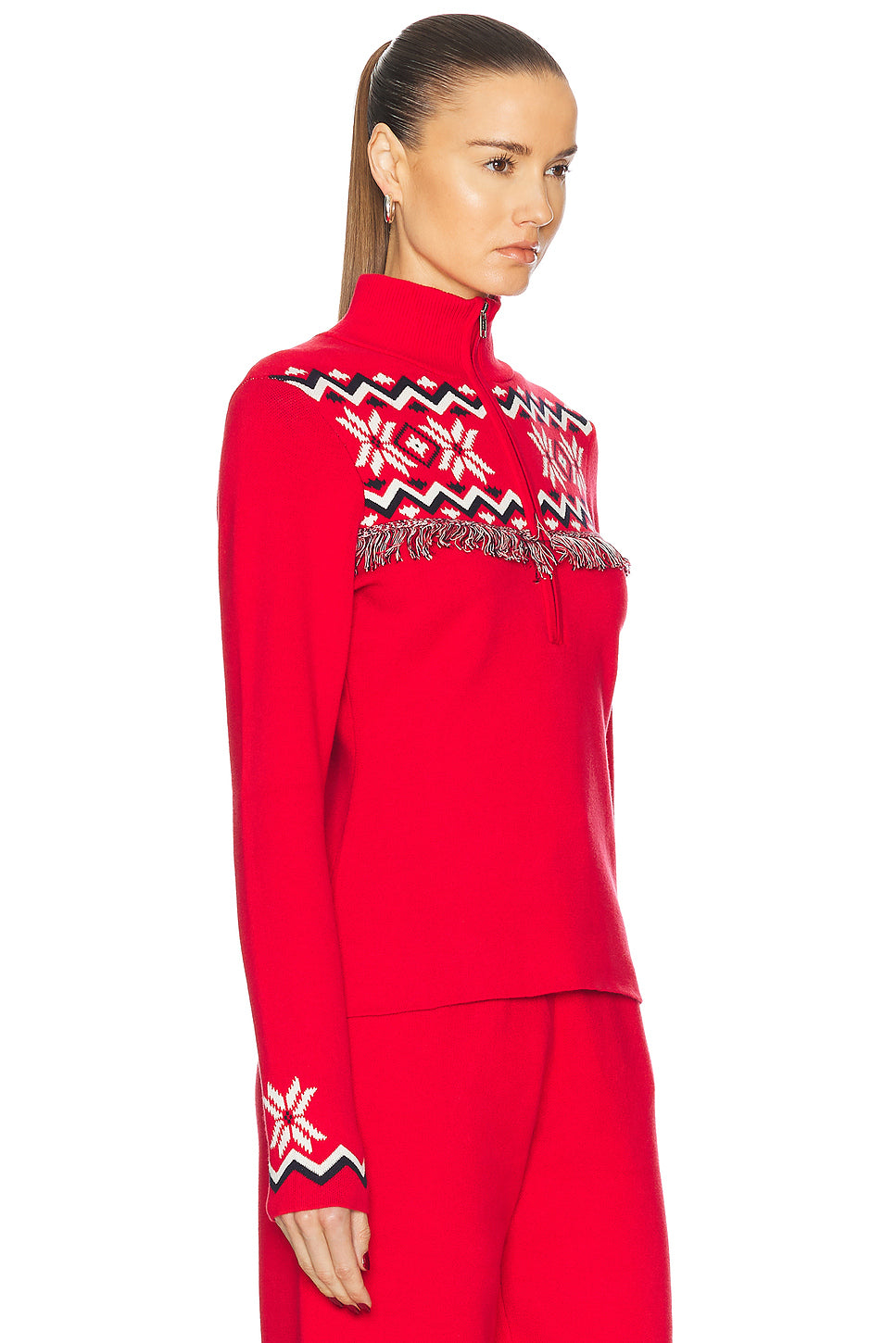 Après Ski Keystone Blanche Half Zip Sweater