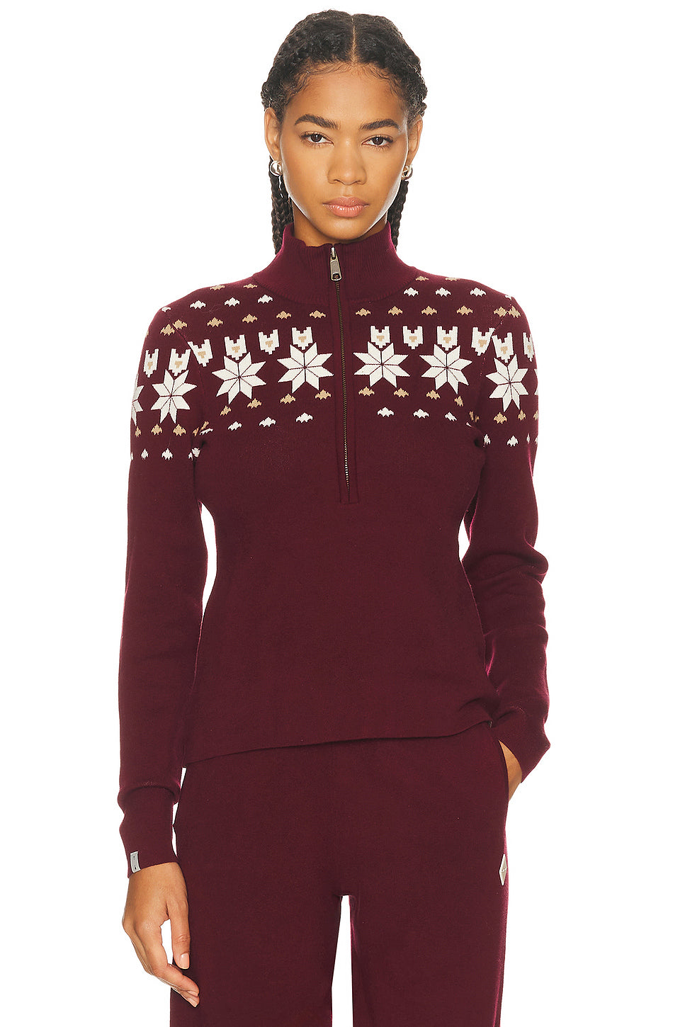 Le Ski Blanche Half Zip