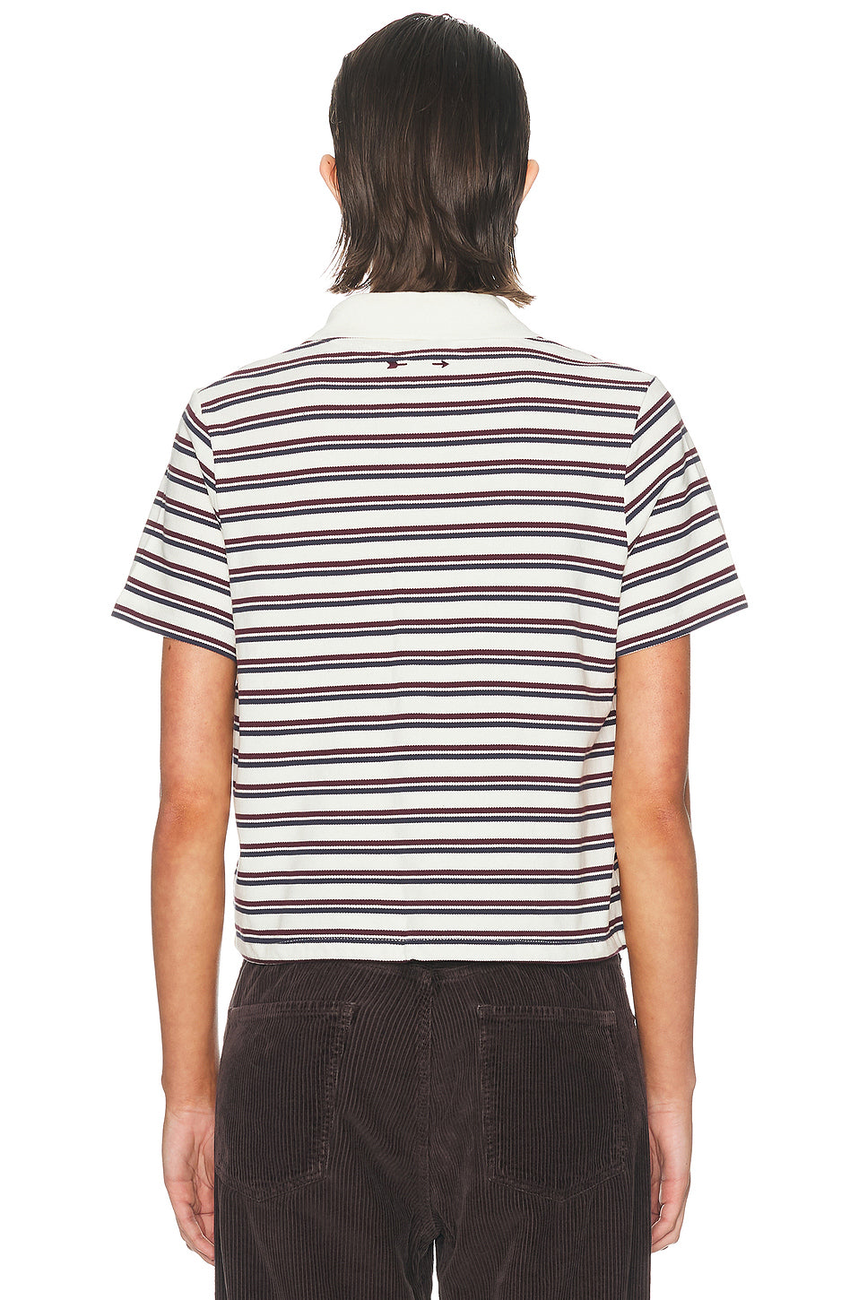 Sophie Cropped Polo Shirt