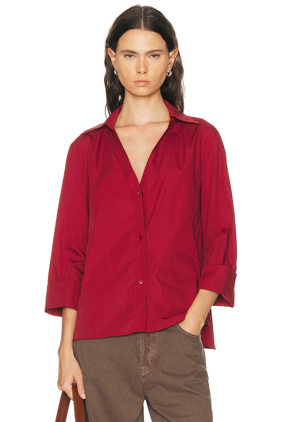 Deep V Relaxed Top