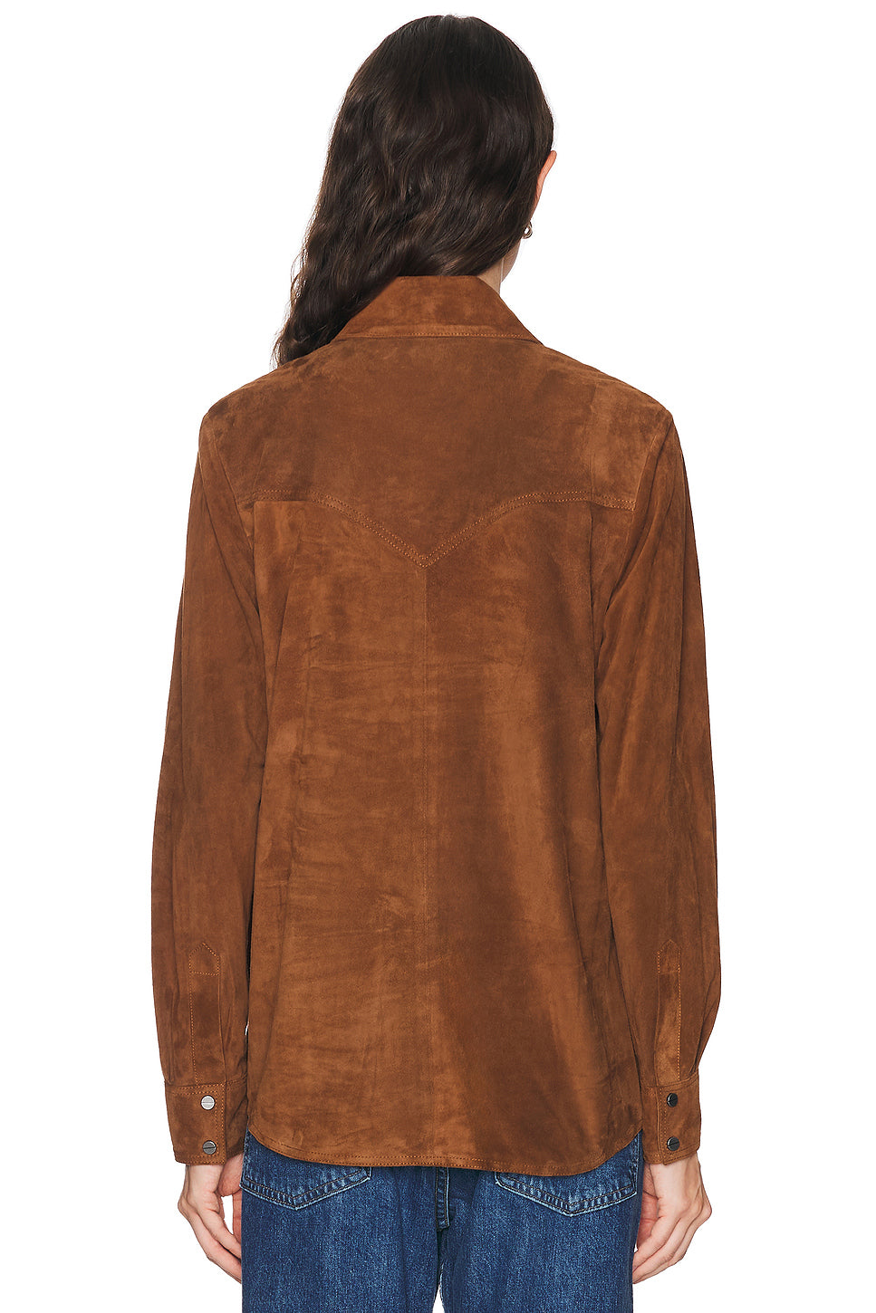Cowboy Leather Travelin Soldier Top