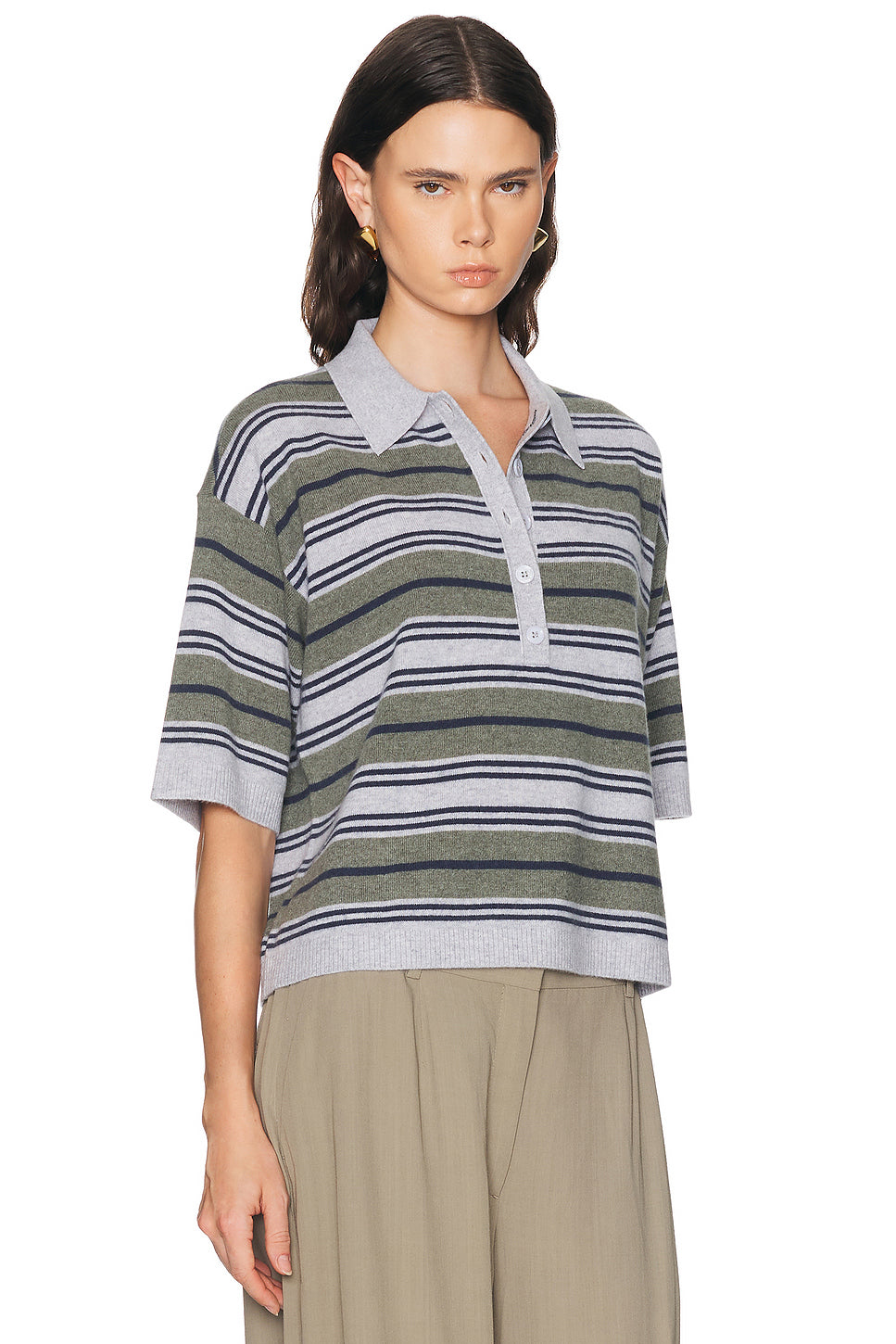Short Sleeve Polo Top