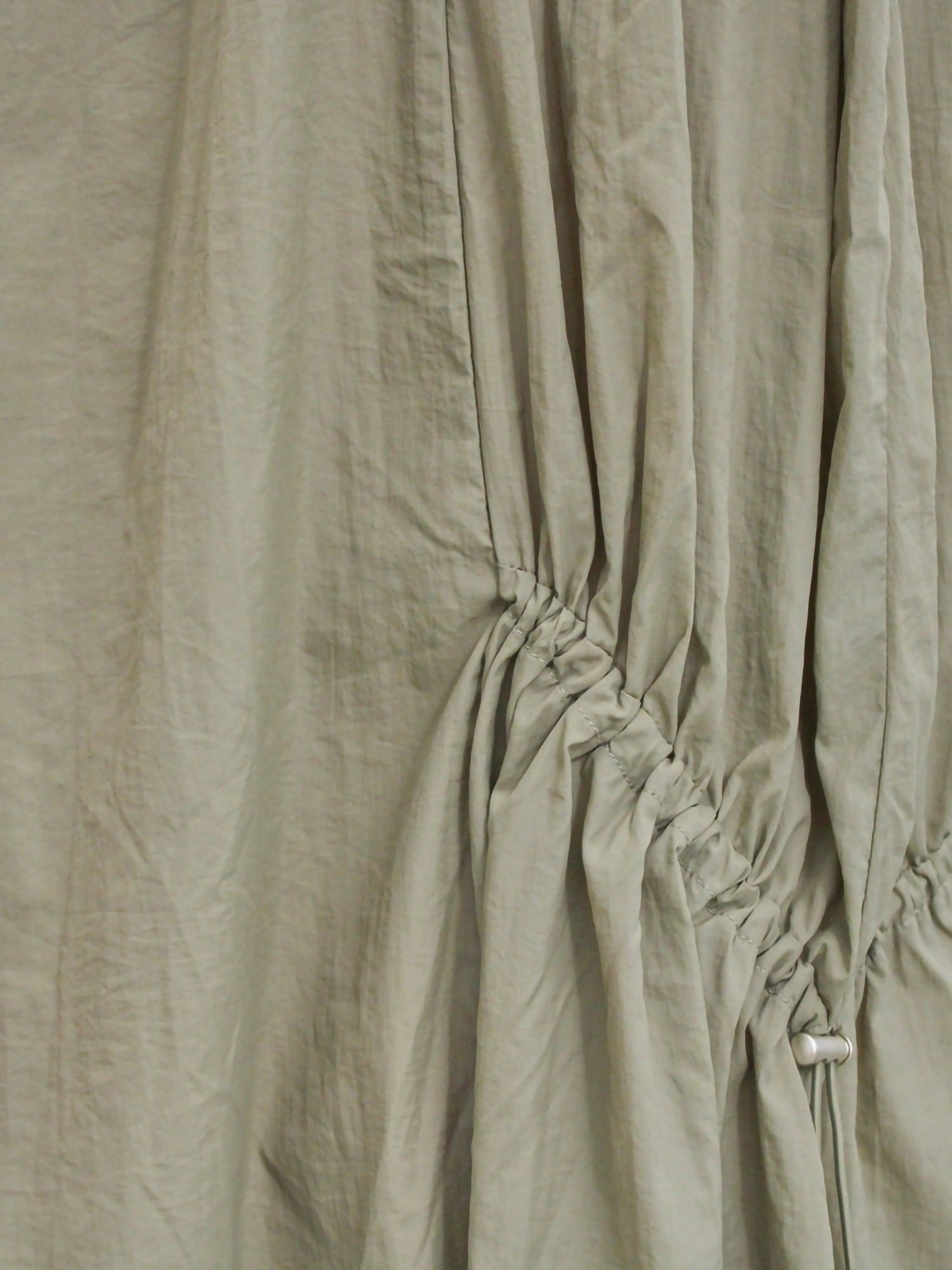 Takane Nylon Switching Drove Skirt