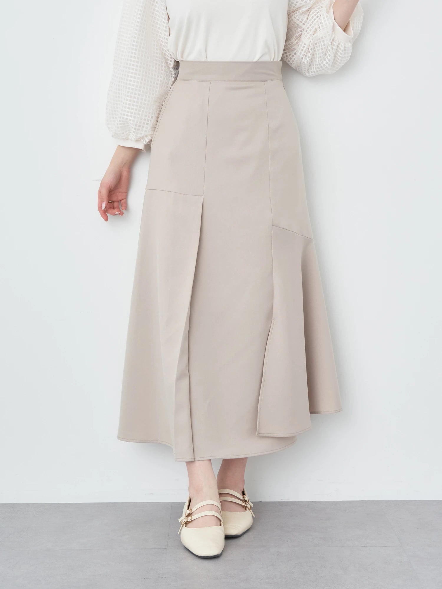 Takashi Asymmetrical Cut-Out Skirt