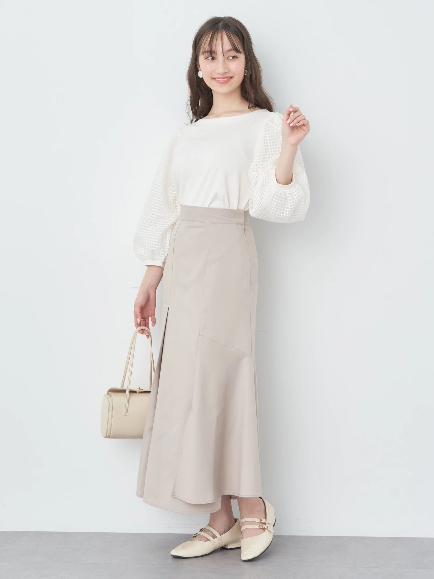 Takashi Asymmetrical Cut-Out Skirt