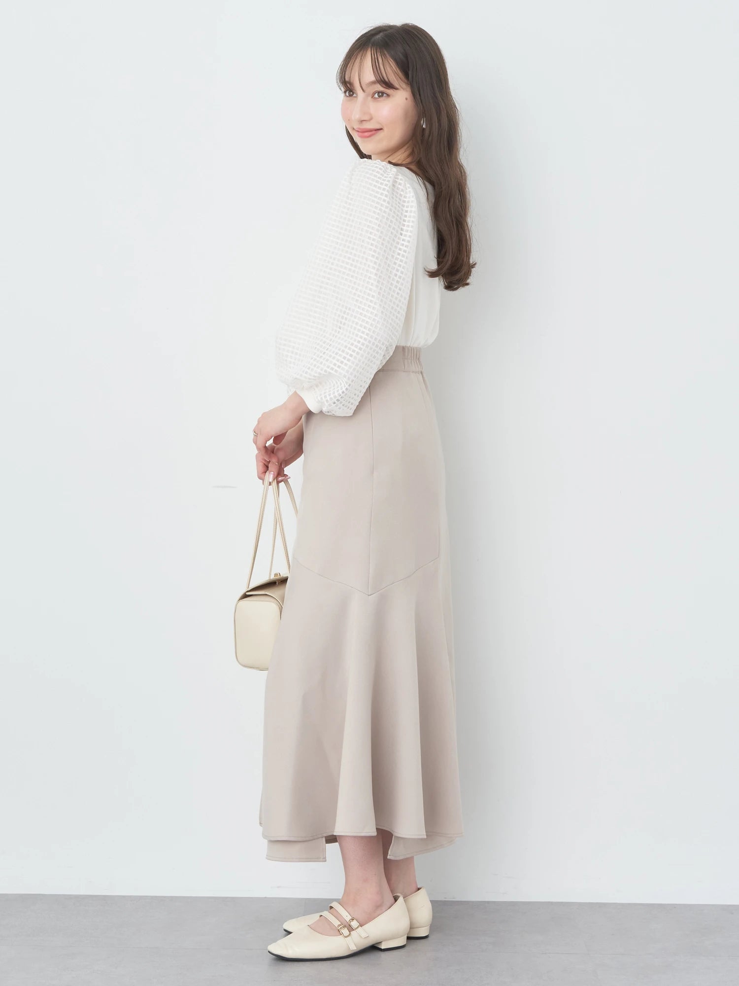 Takashi Asymmetrical Cut-Out Skirt