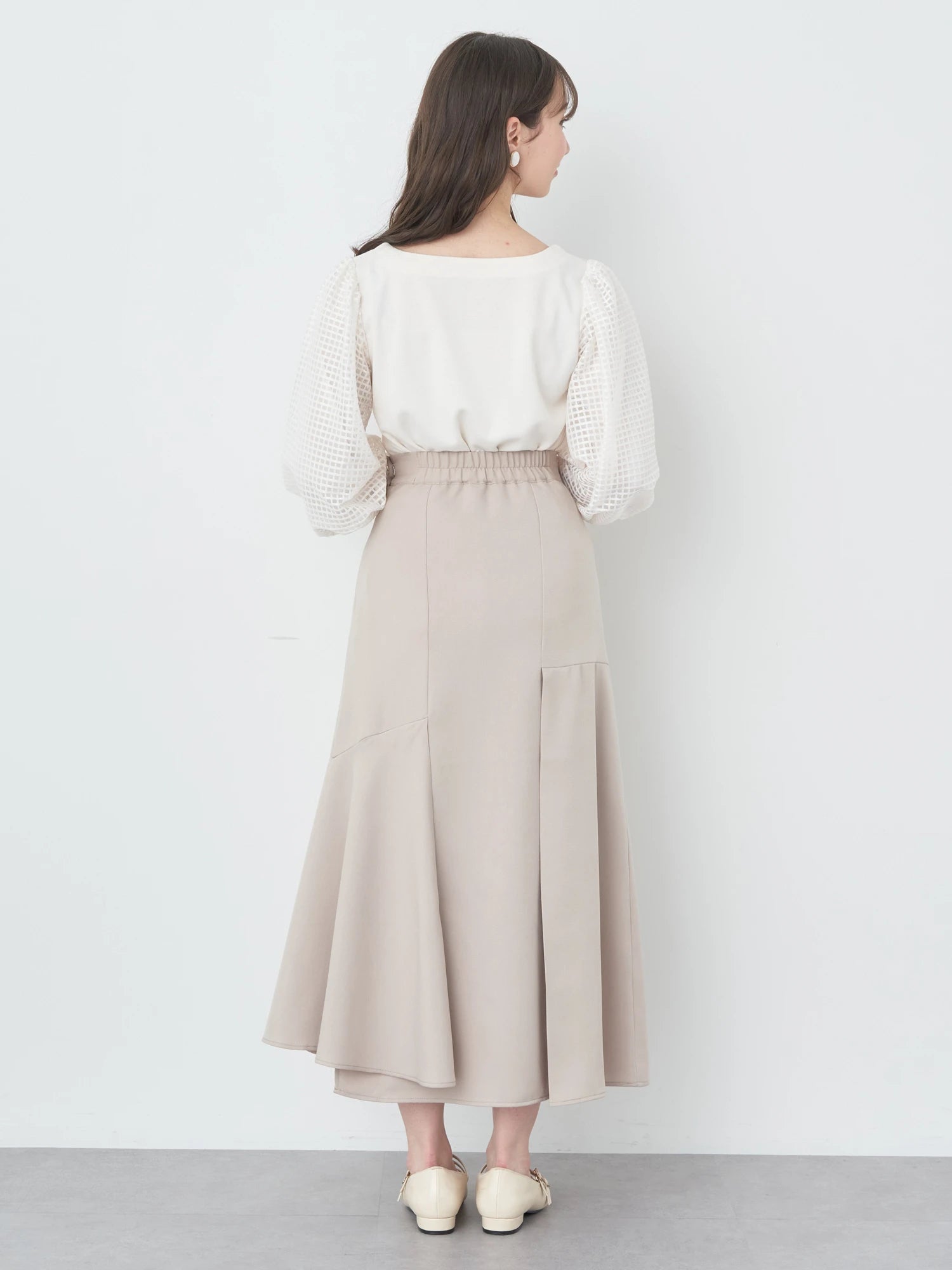 Takashi Asymmetrical Cut-Out Skirt