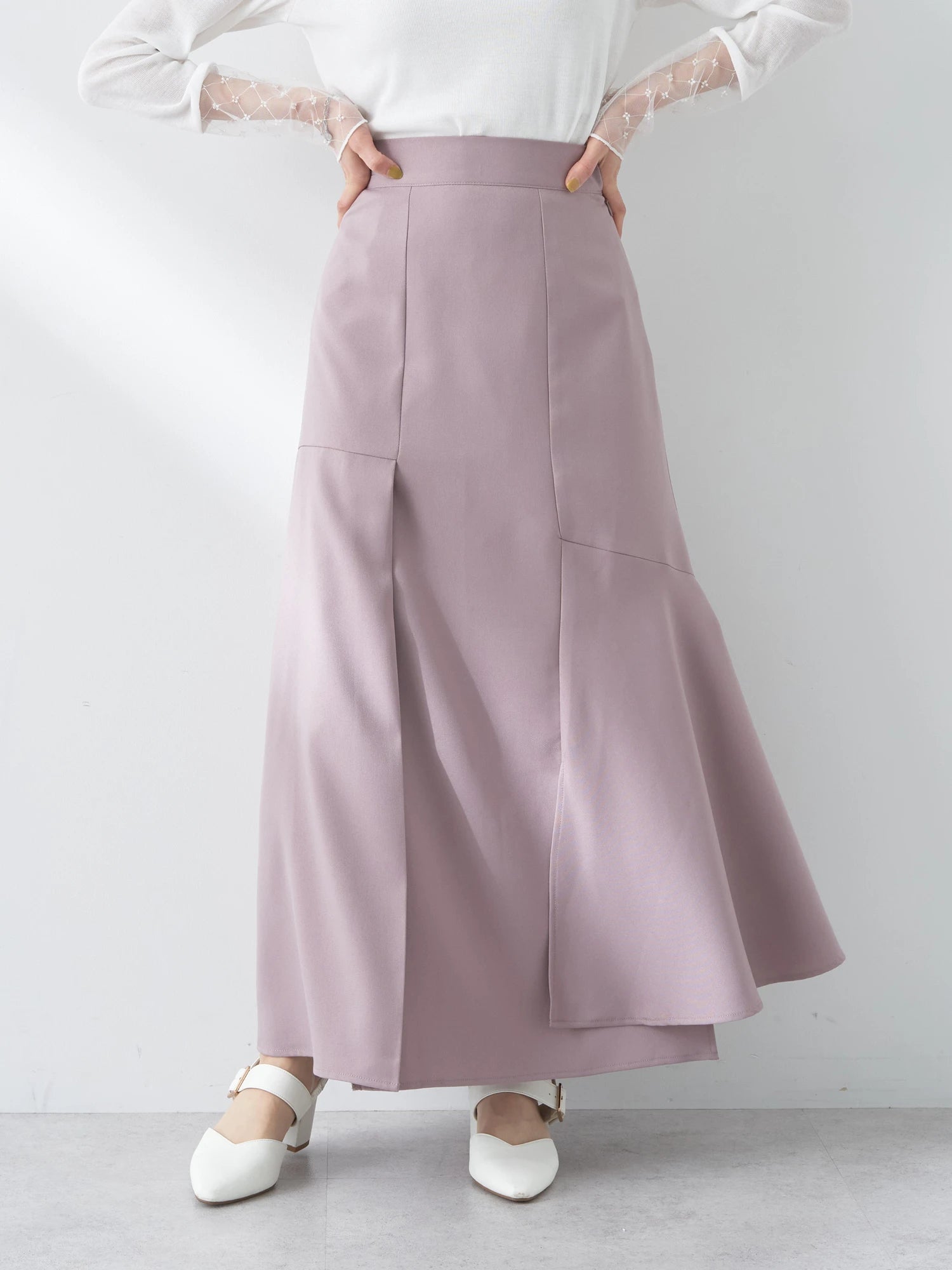 Takashi Asymmetrical Cut-Out Skirt