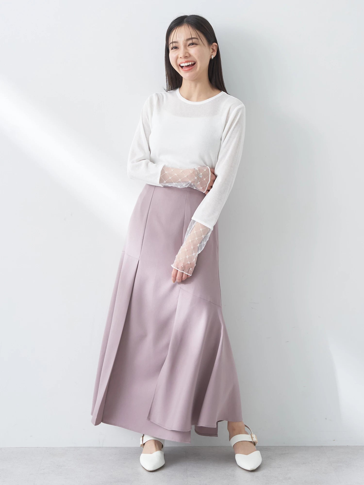 Takashi Asymmetrical Cut-Out Skirt