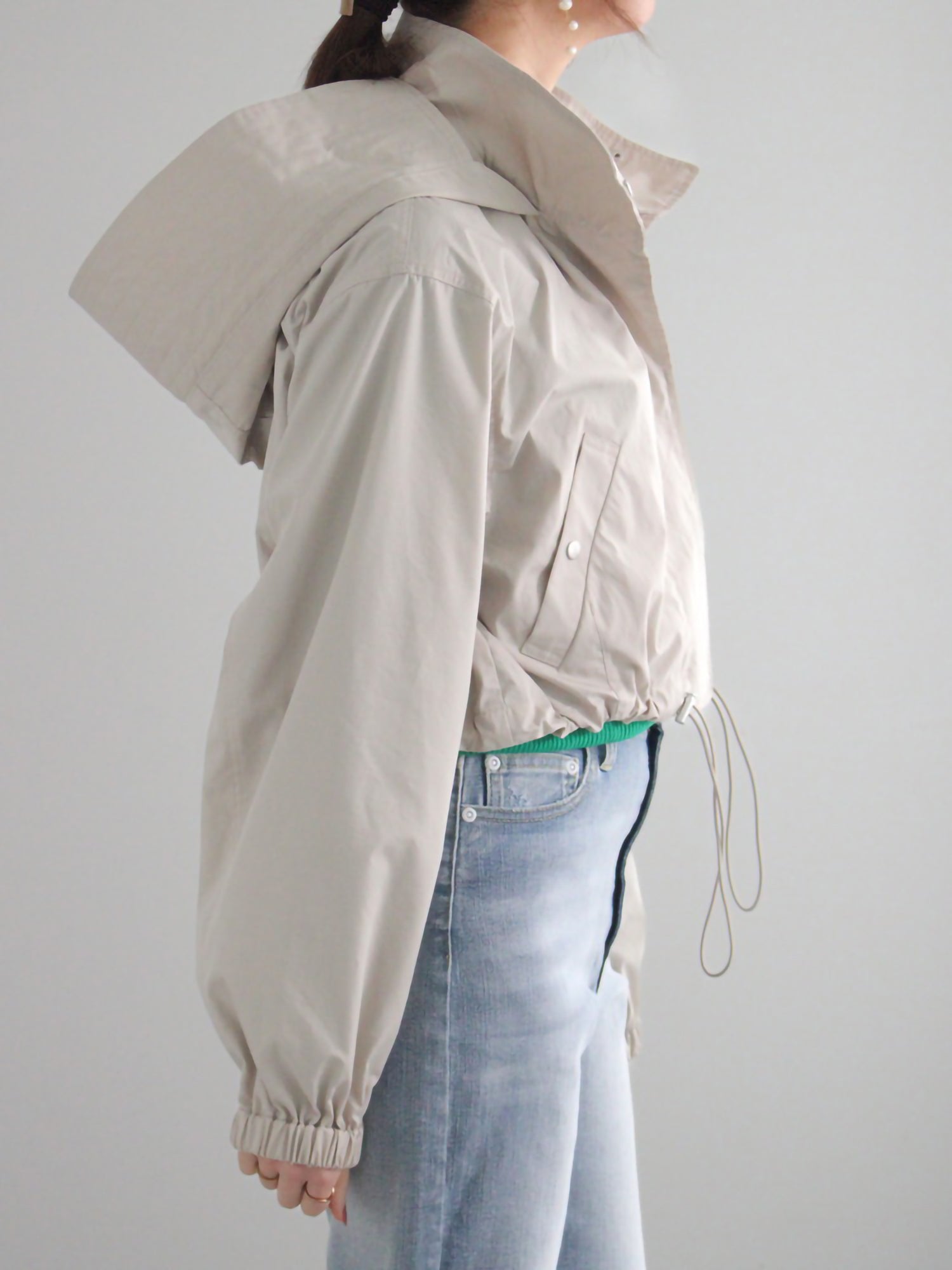 Tashiro Short Mountain Hoodie