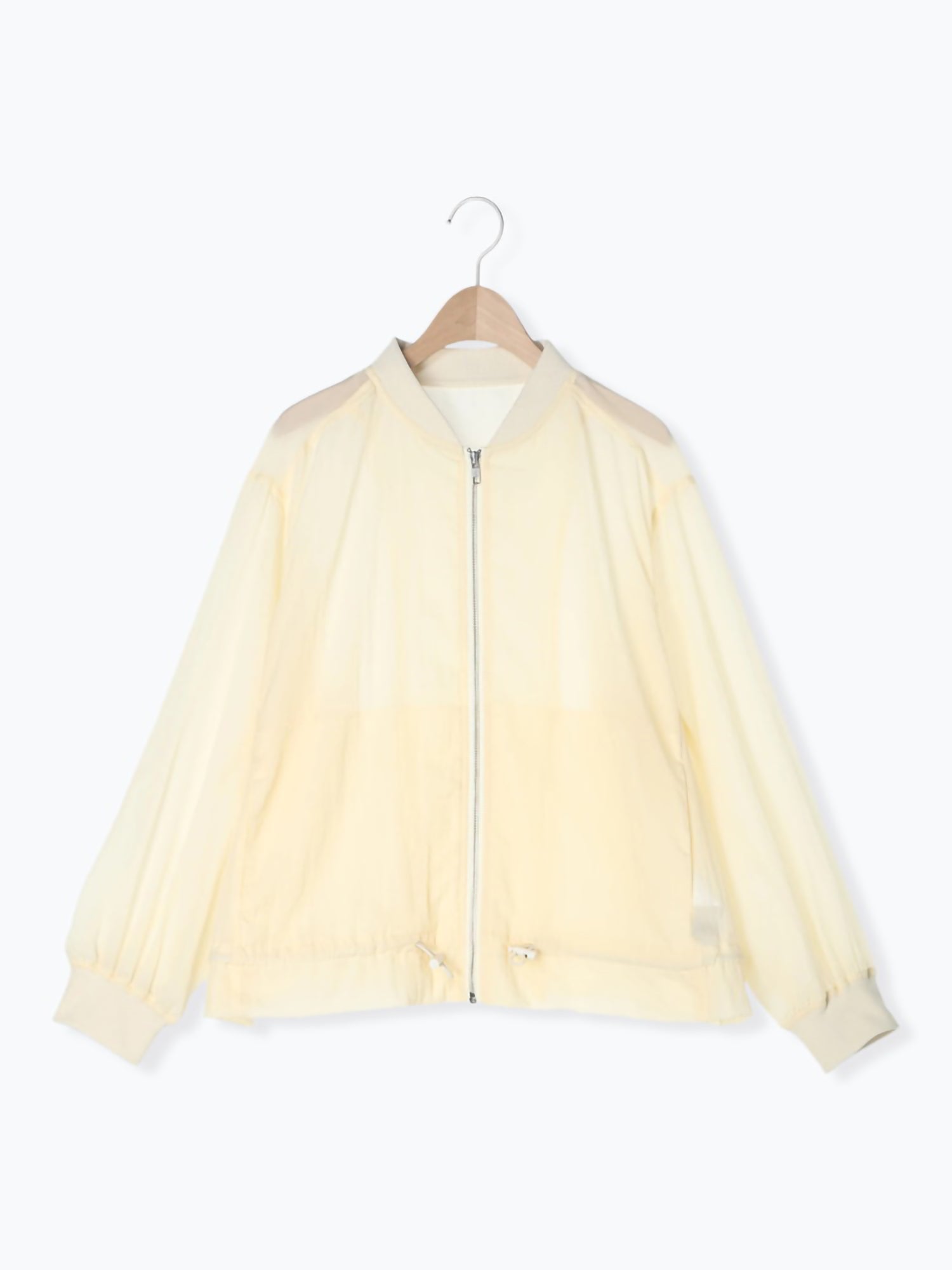 Tokihane Sheer Zip Blouson