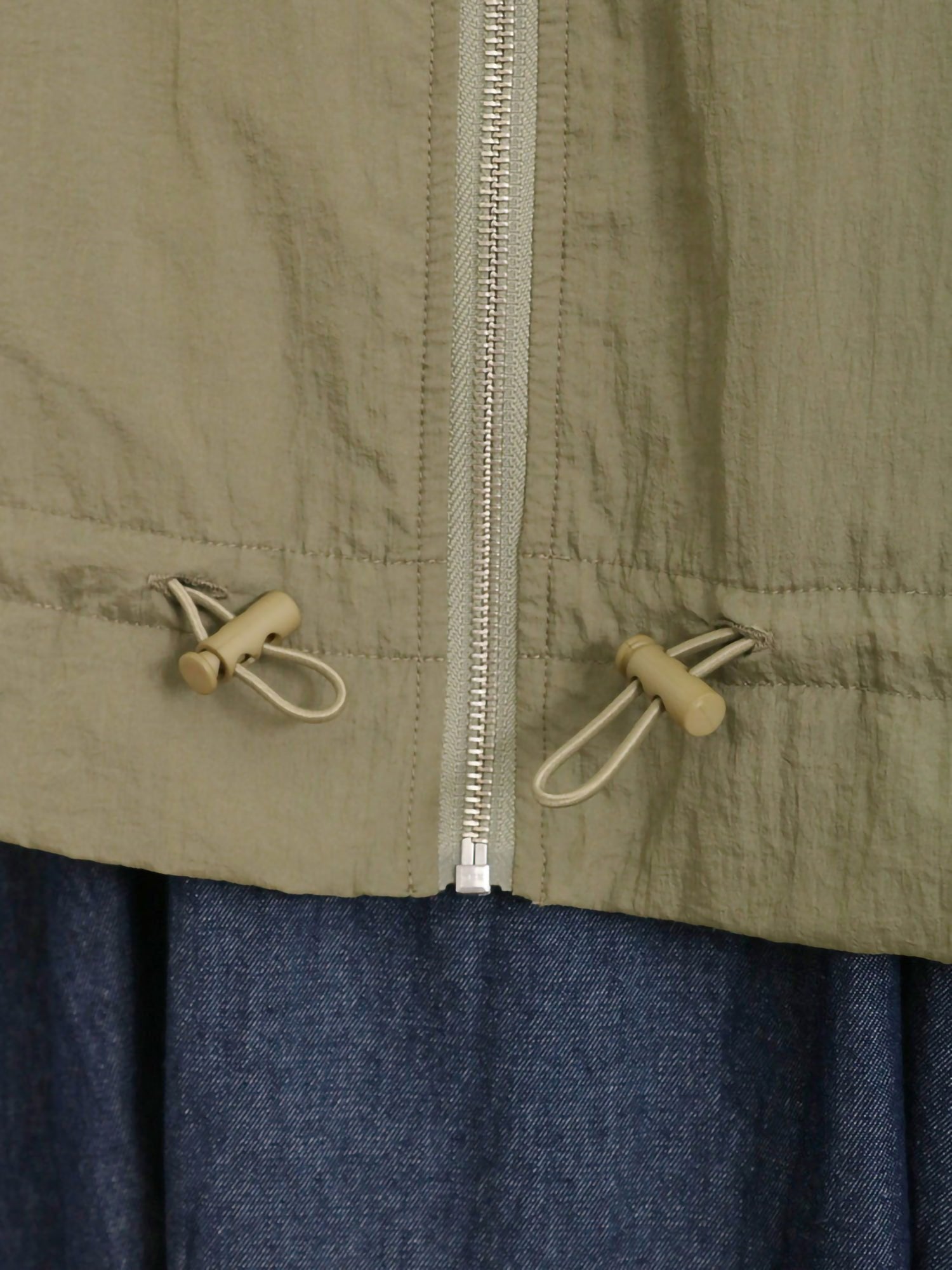 Tokihane Sheer Zip Blouson