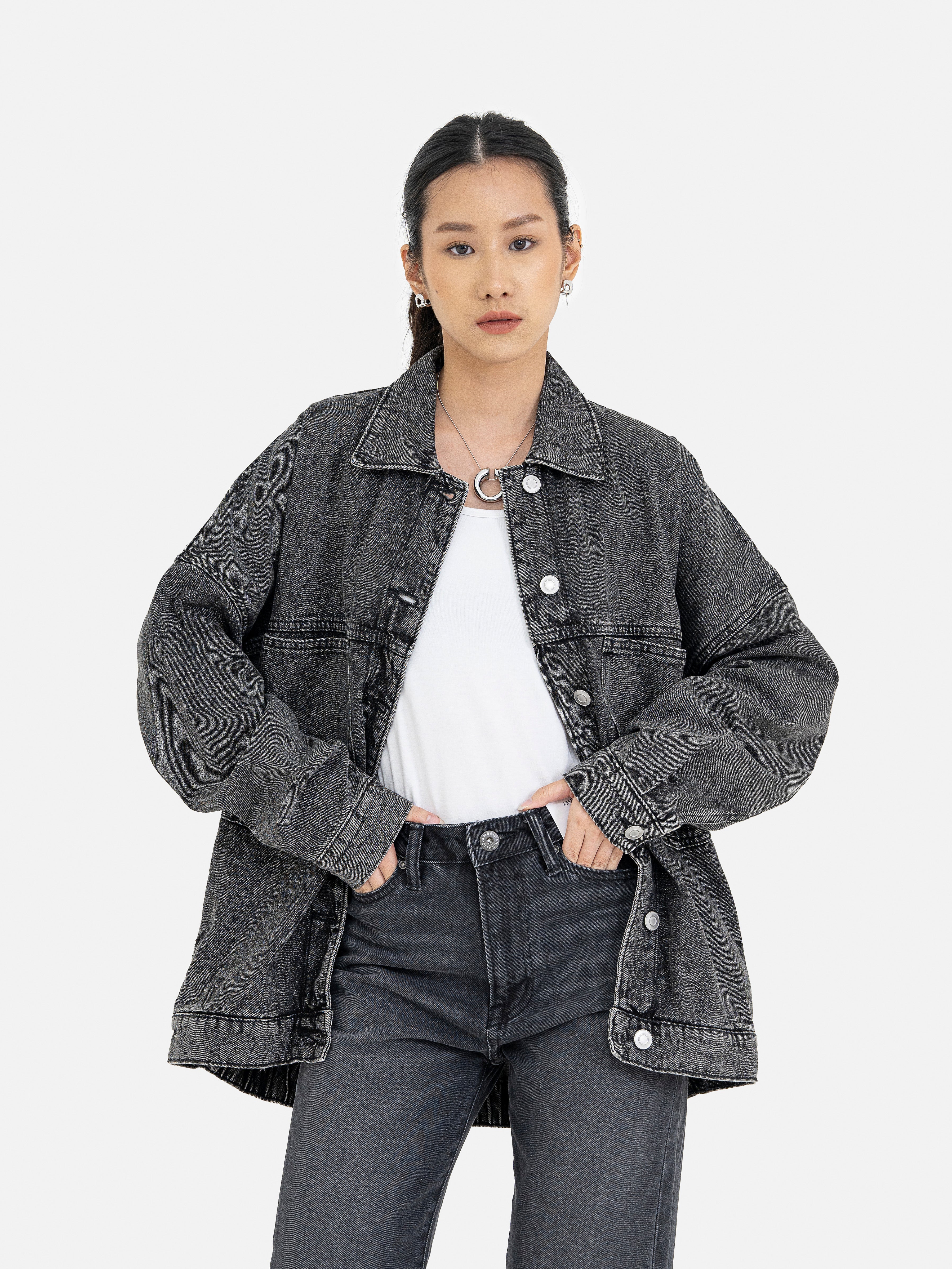 Toride Oversized Denim Jacket