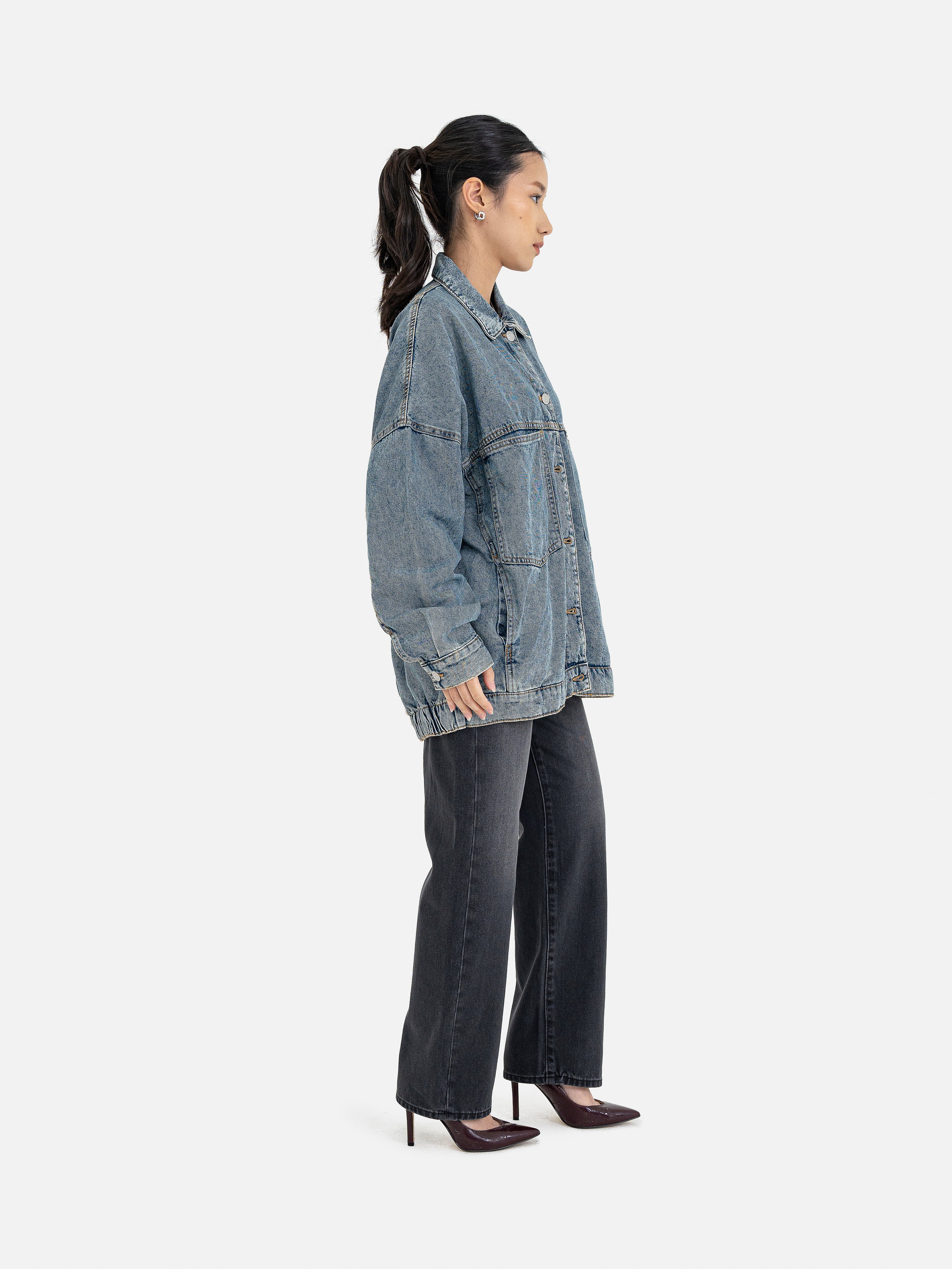 Toride Oversized Denim Jacket