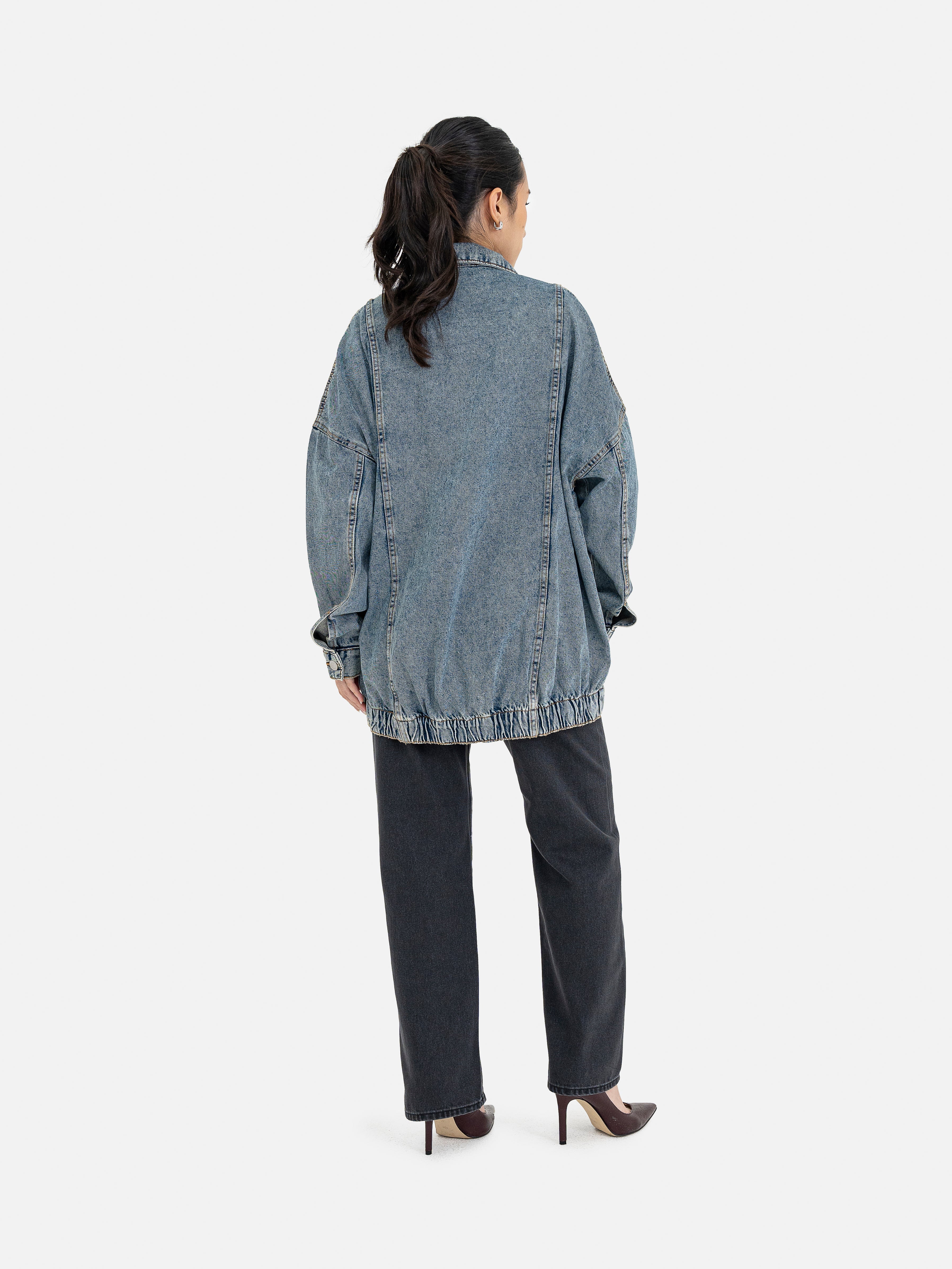 Toride Oversized Denim Jacket